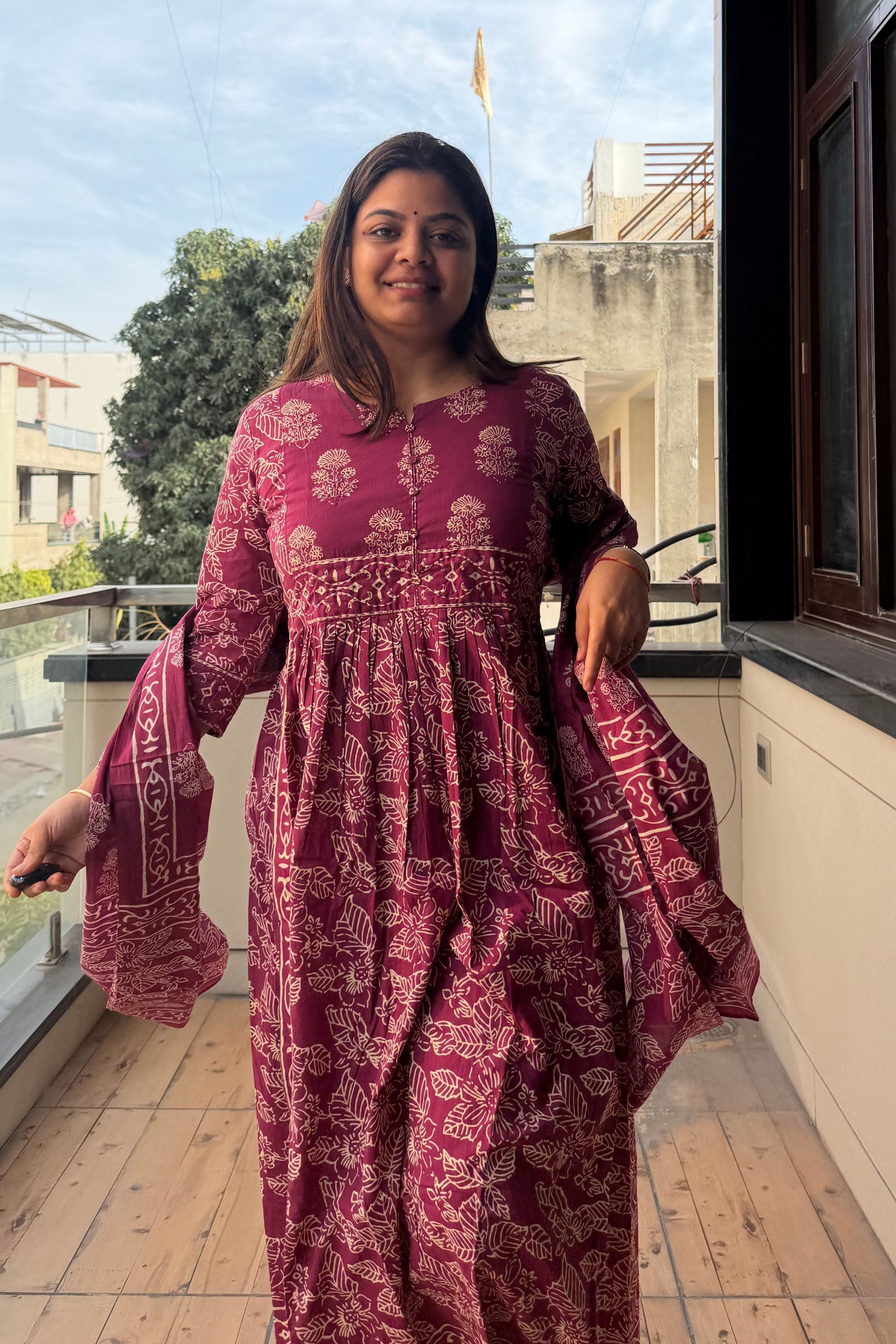 Dupatta Pant Set
