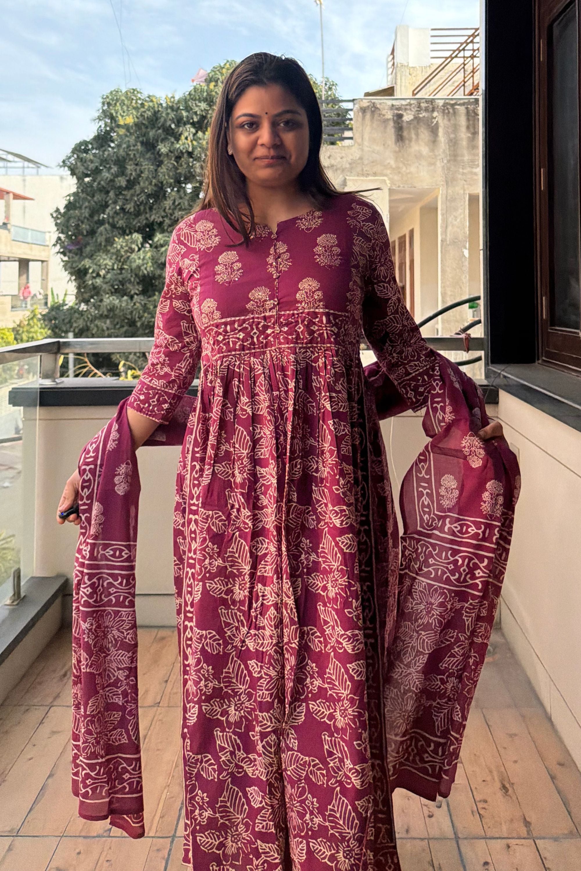 Dupatta Pant Set