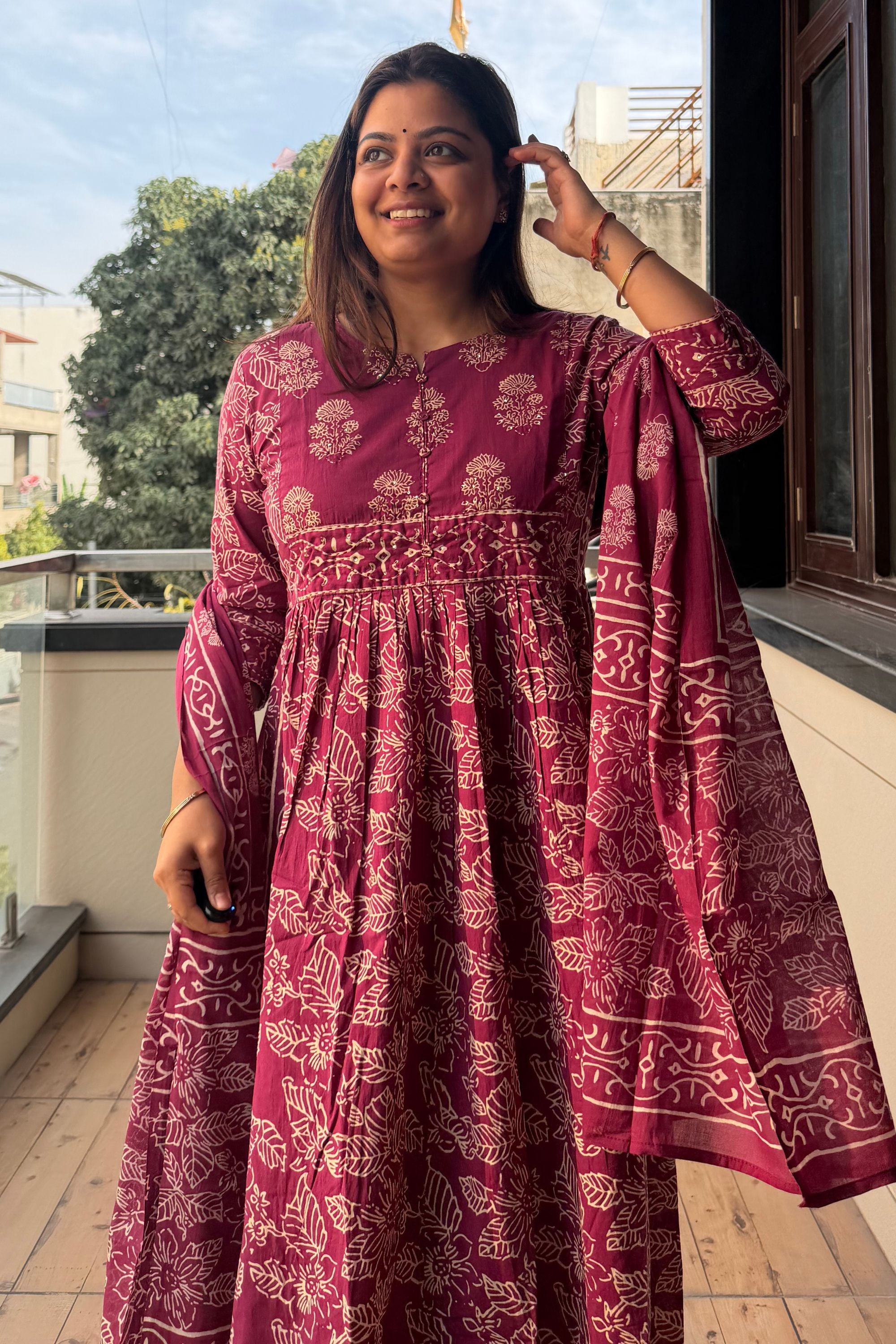 Dupatta Pant Set