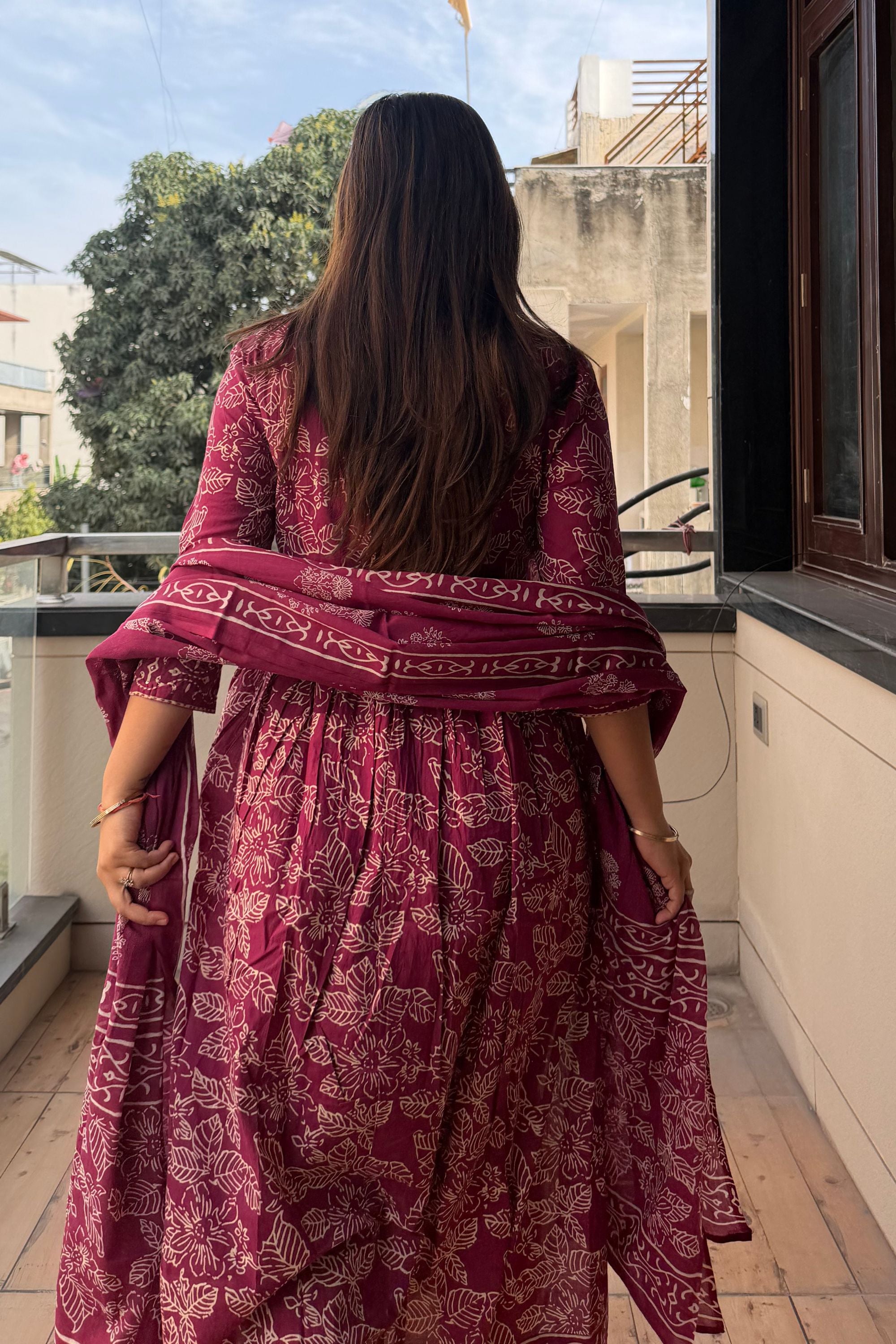 Dupatta Pant Set