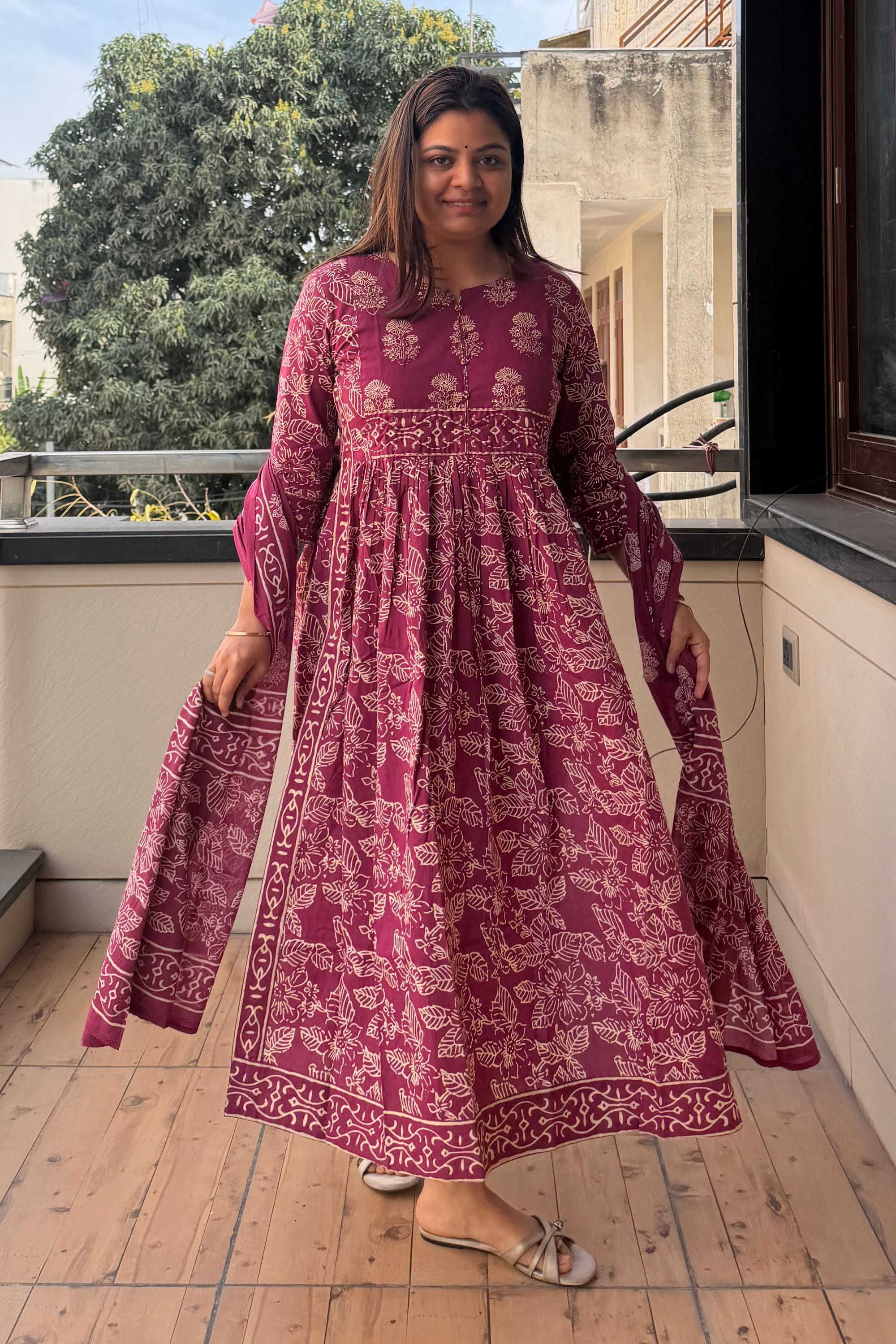 Dupatta Pant Set