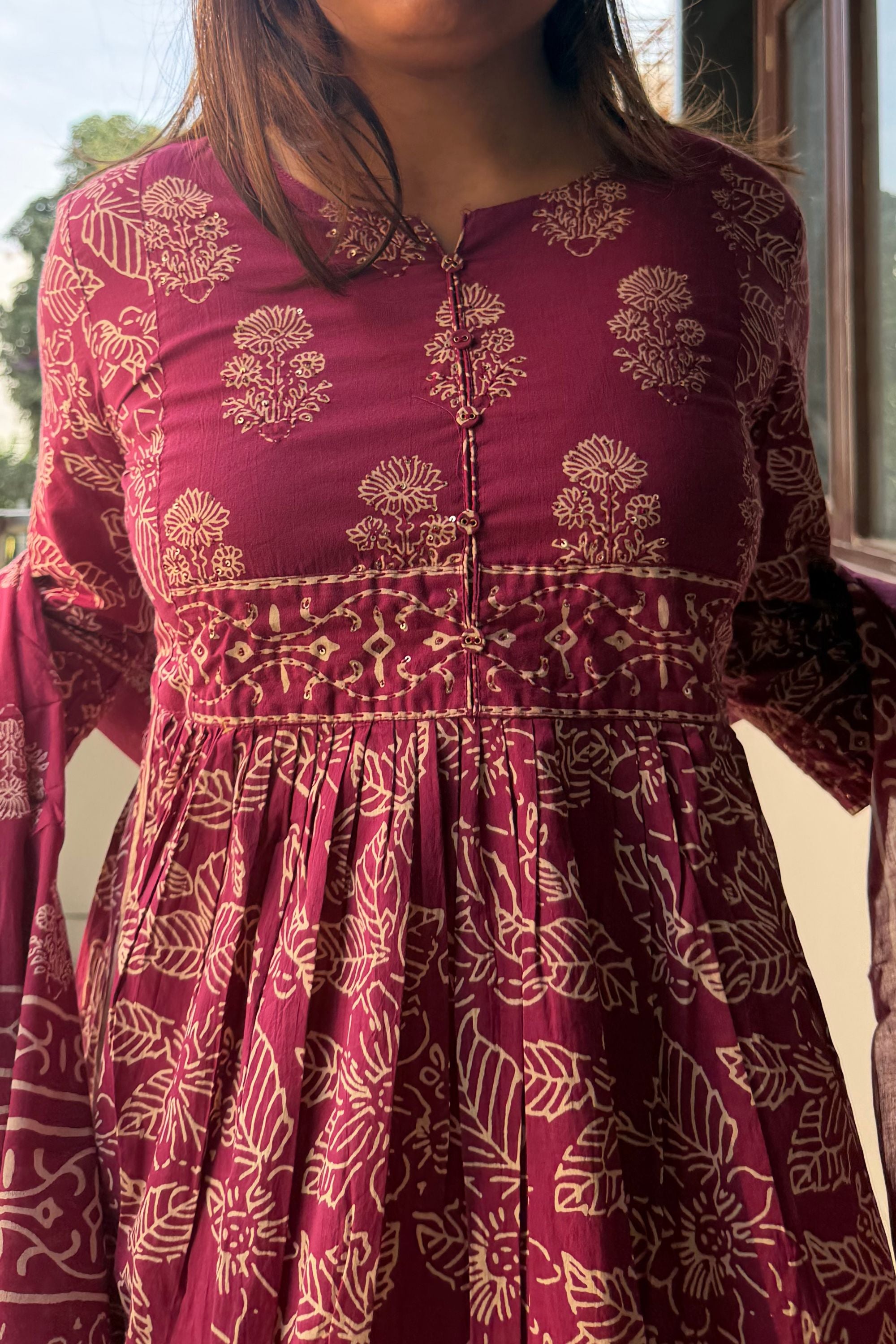 Dupatta Pant Set