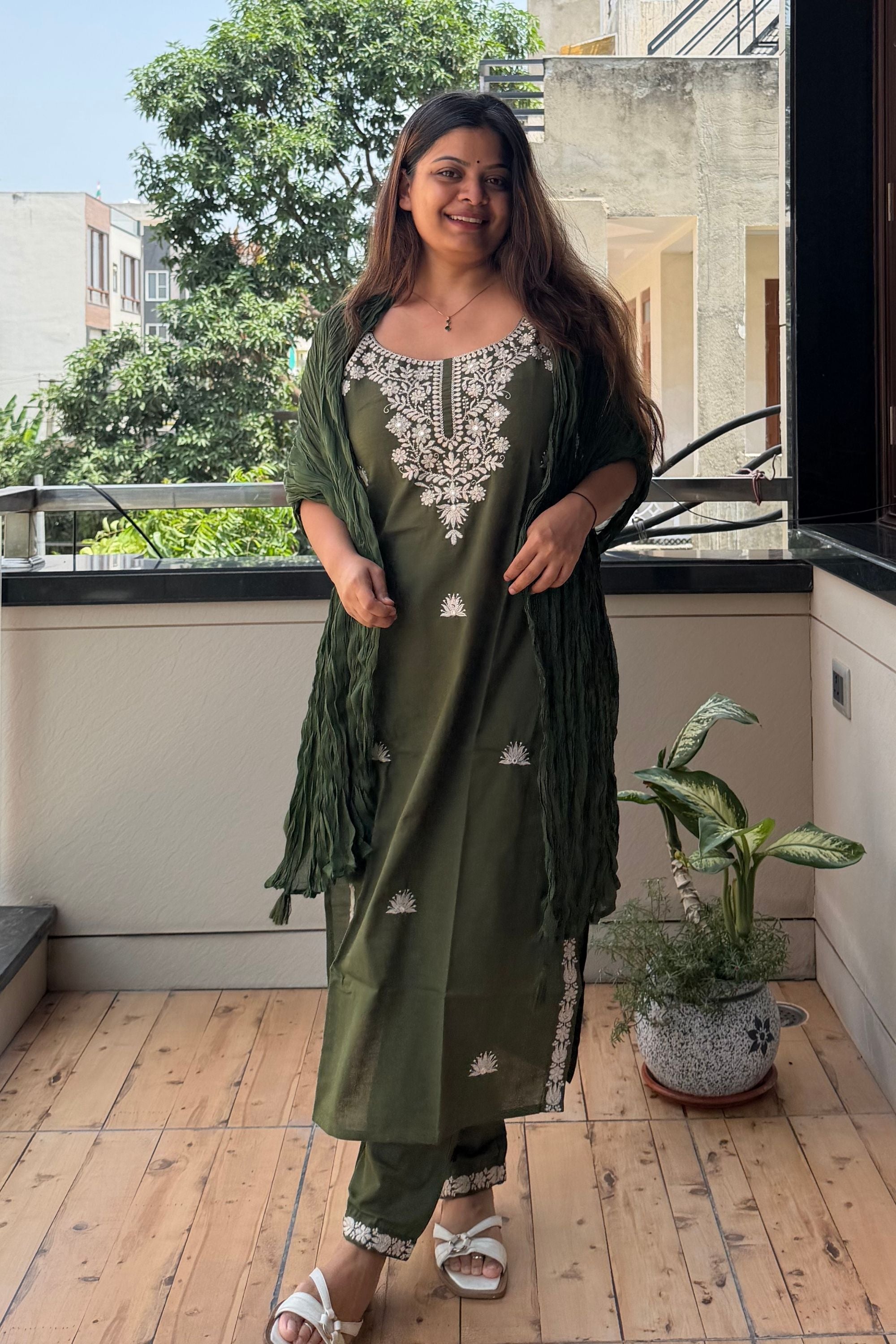Dupatta pant set