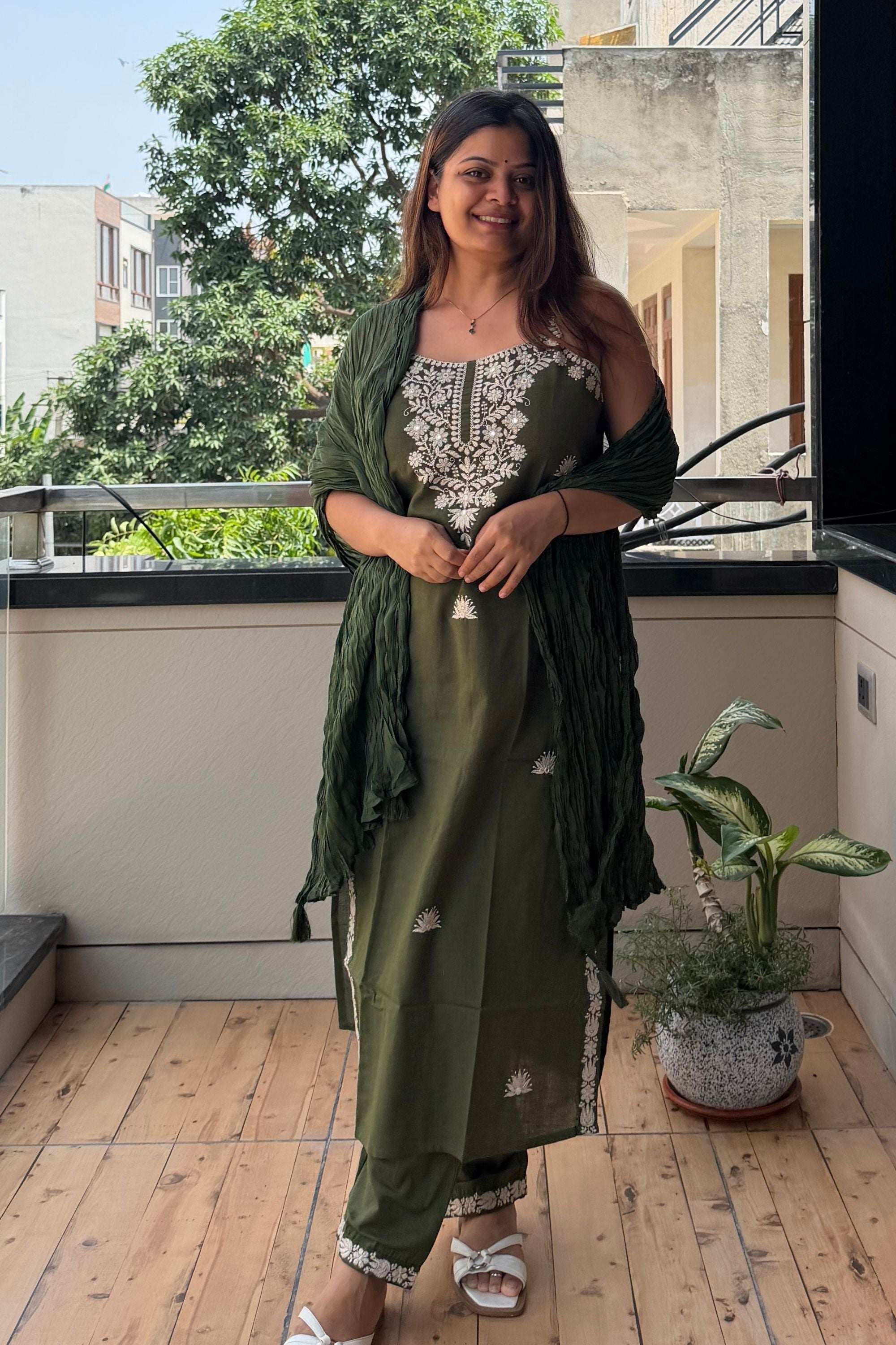 Dupatta pant set