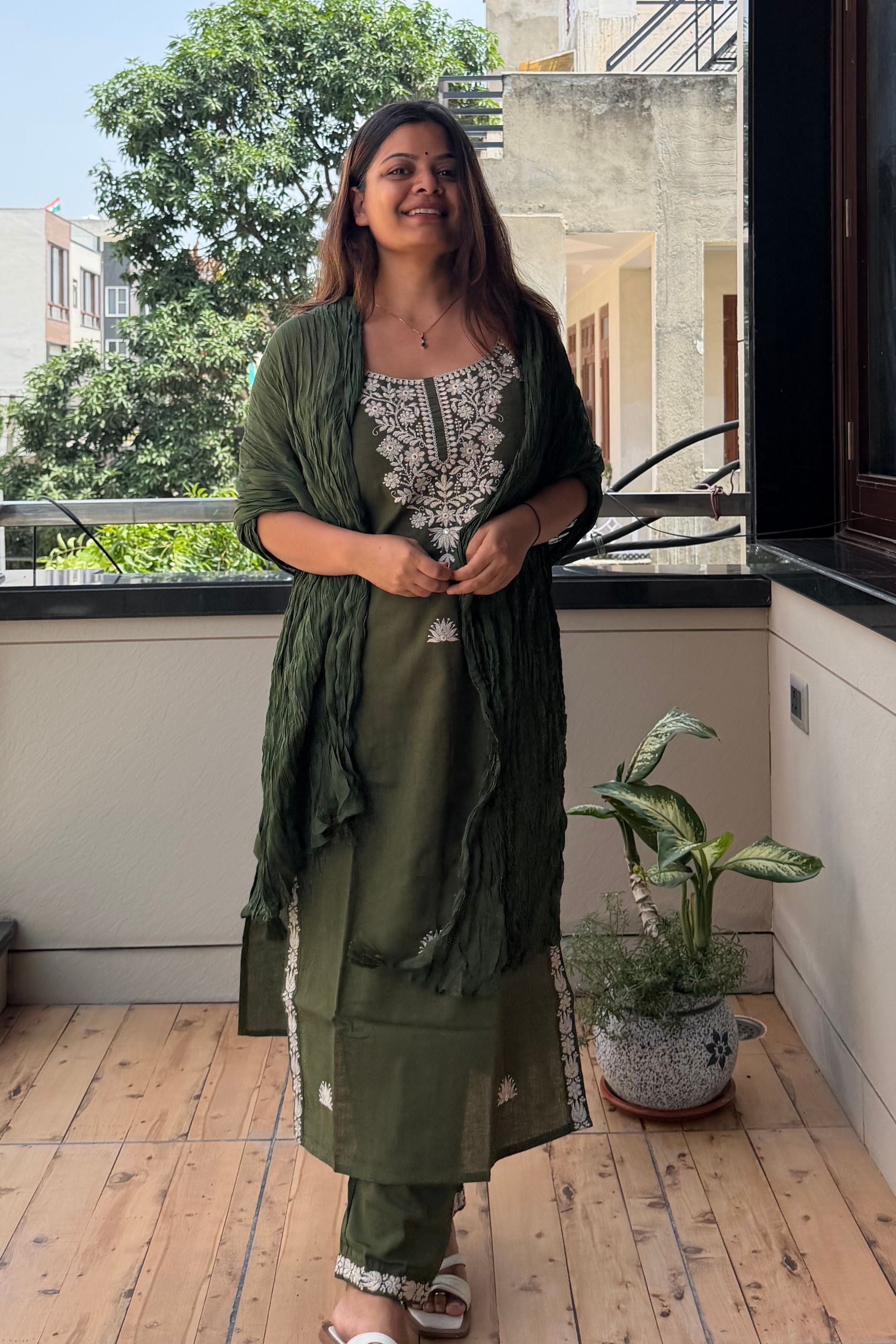 Dupatta pant set