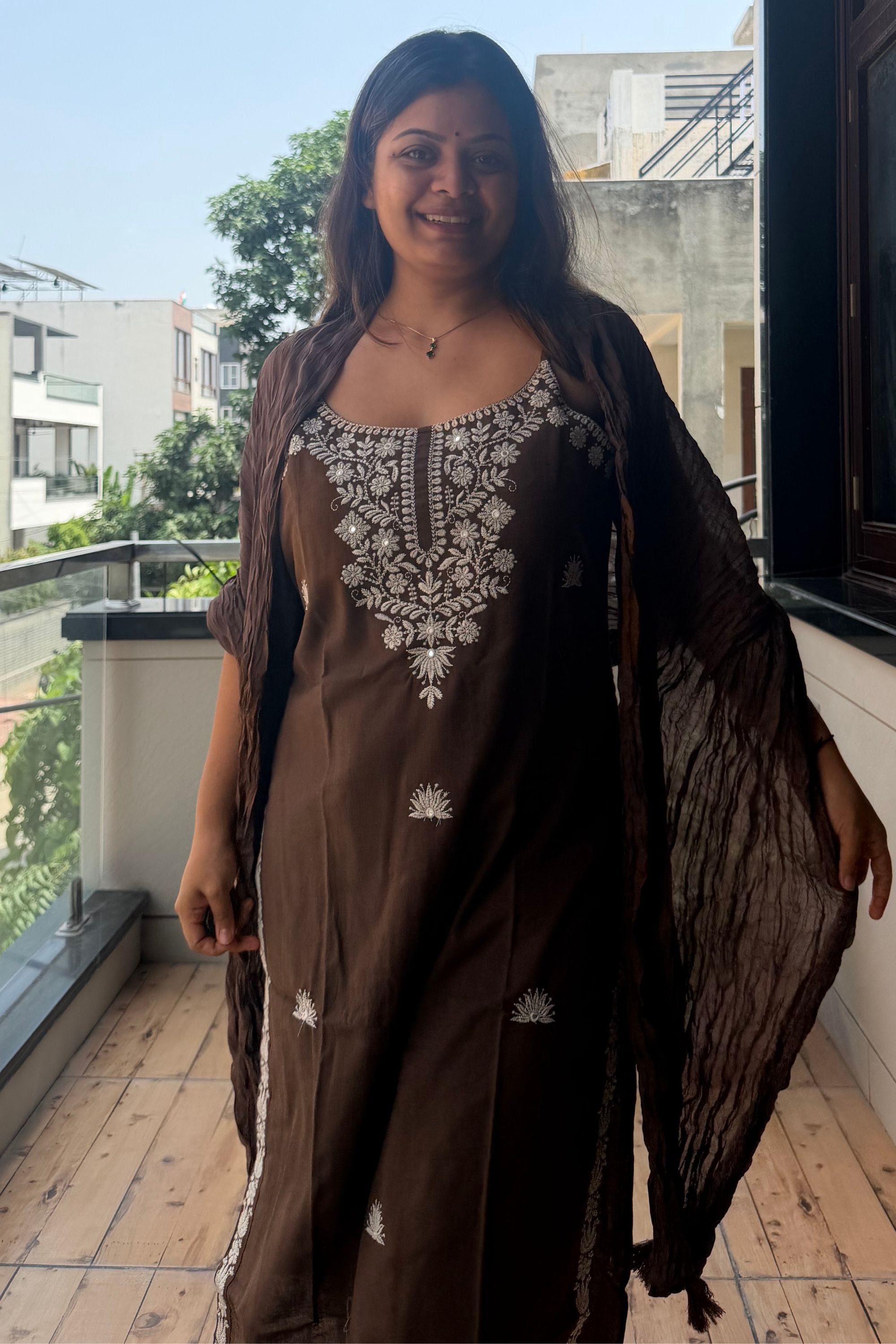 Dupatta pant set