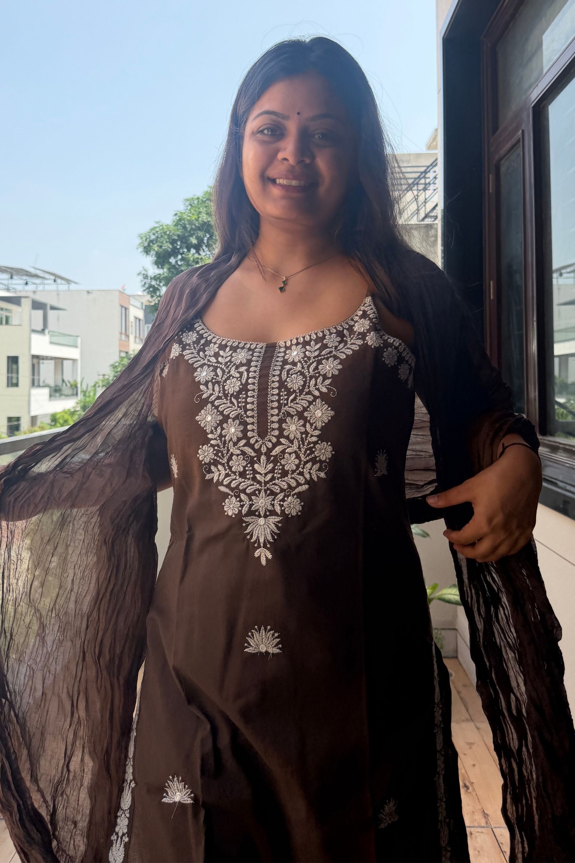 Dupatta pant set