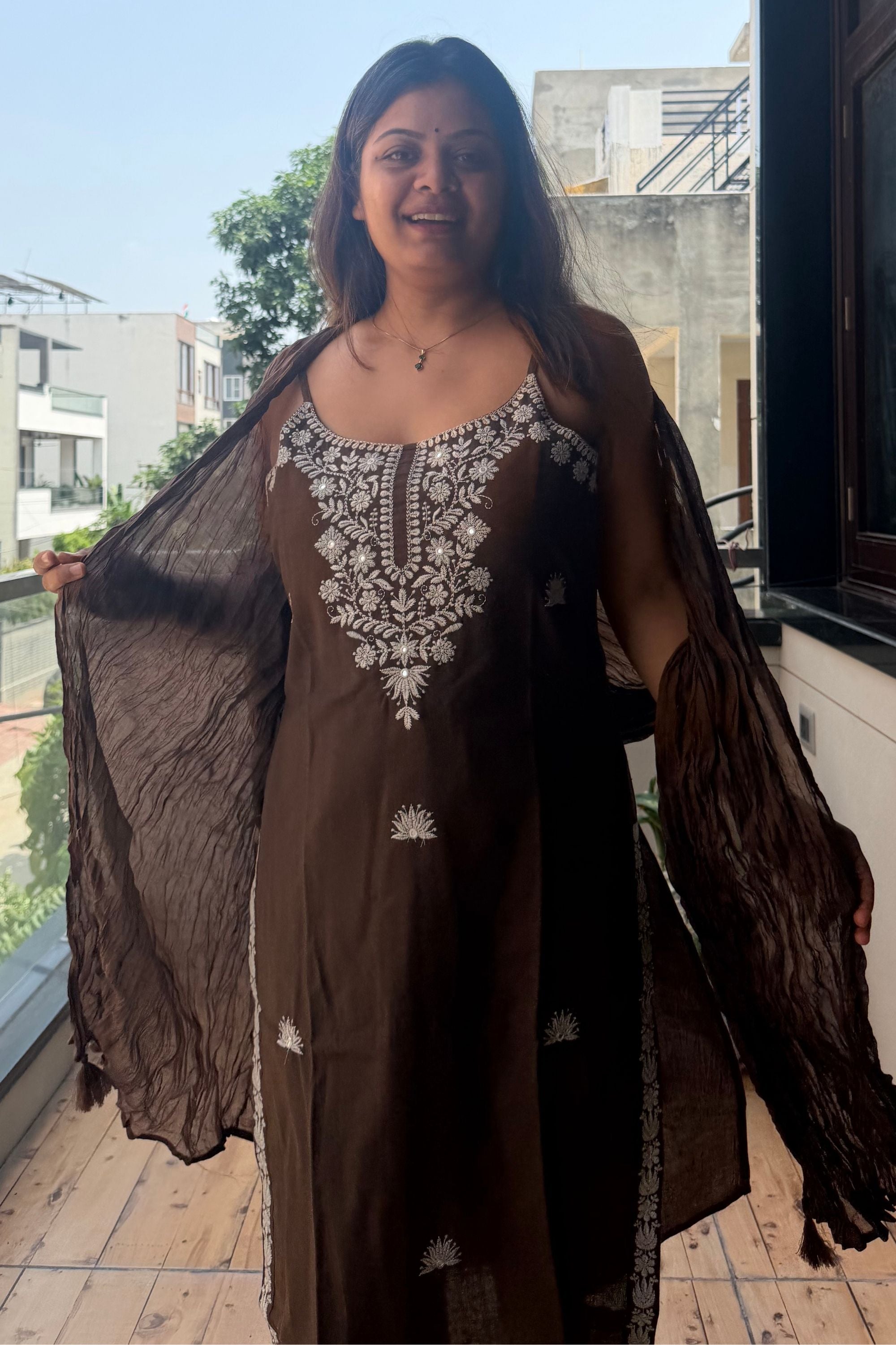 Dupatta pant set