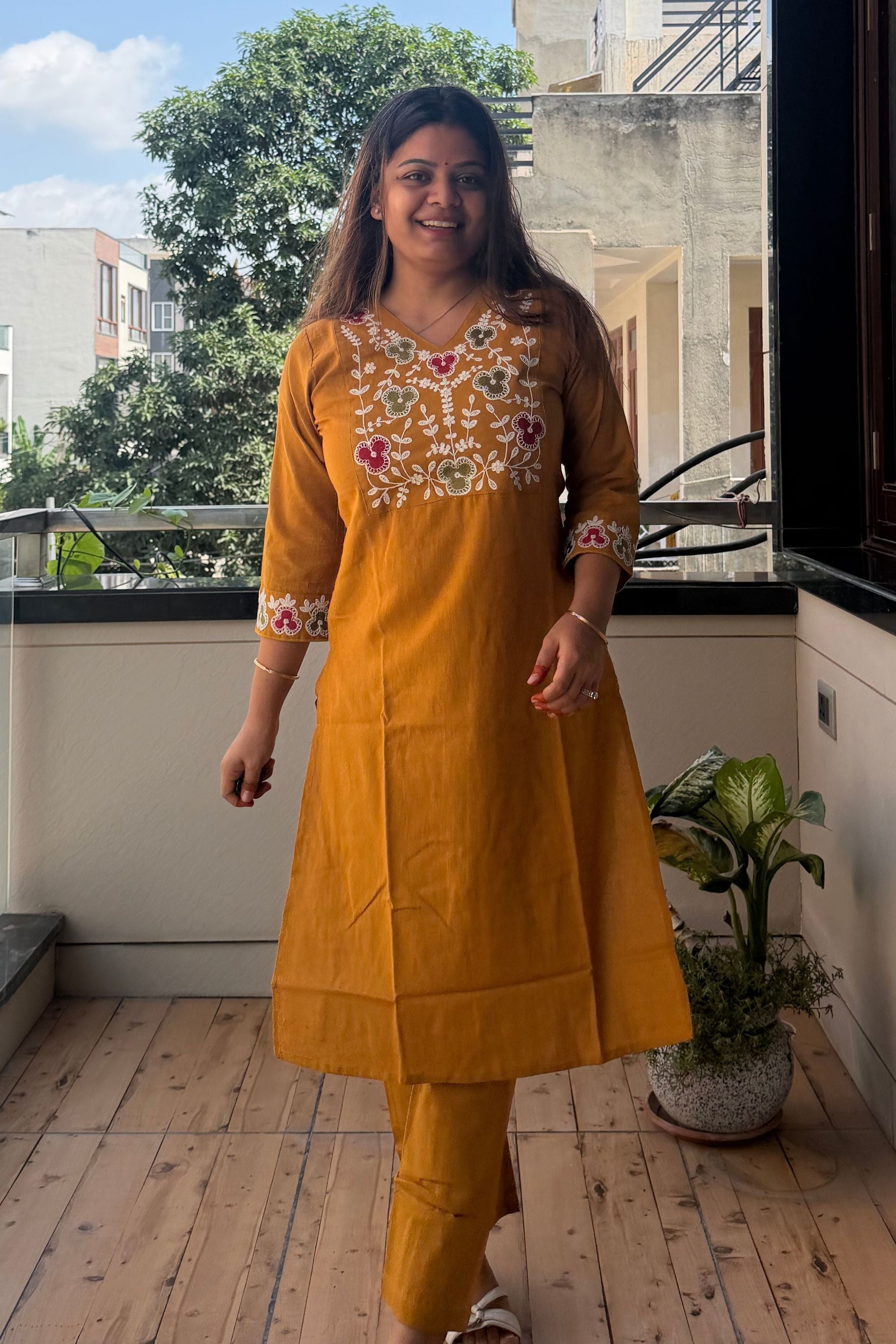 Kurti Pant Set