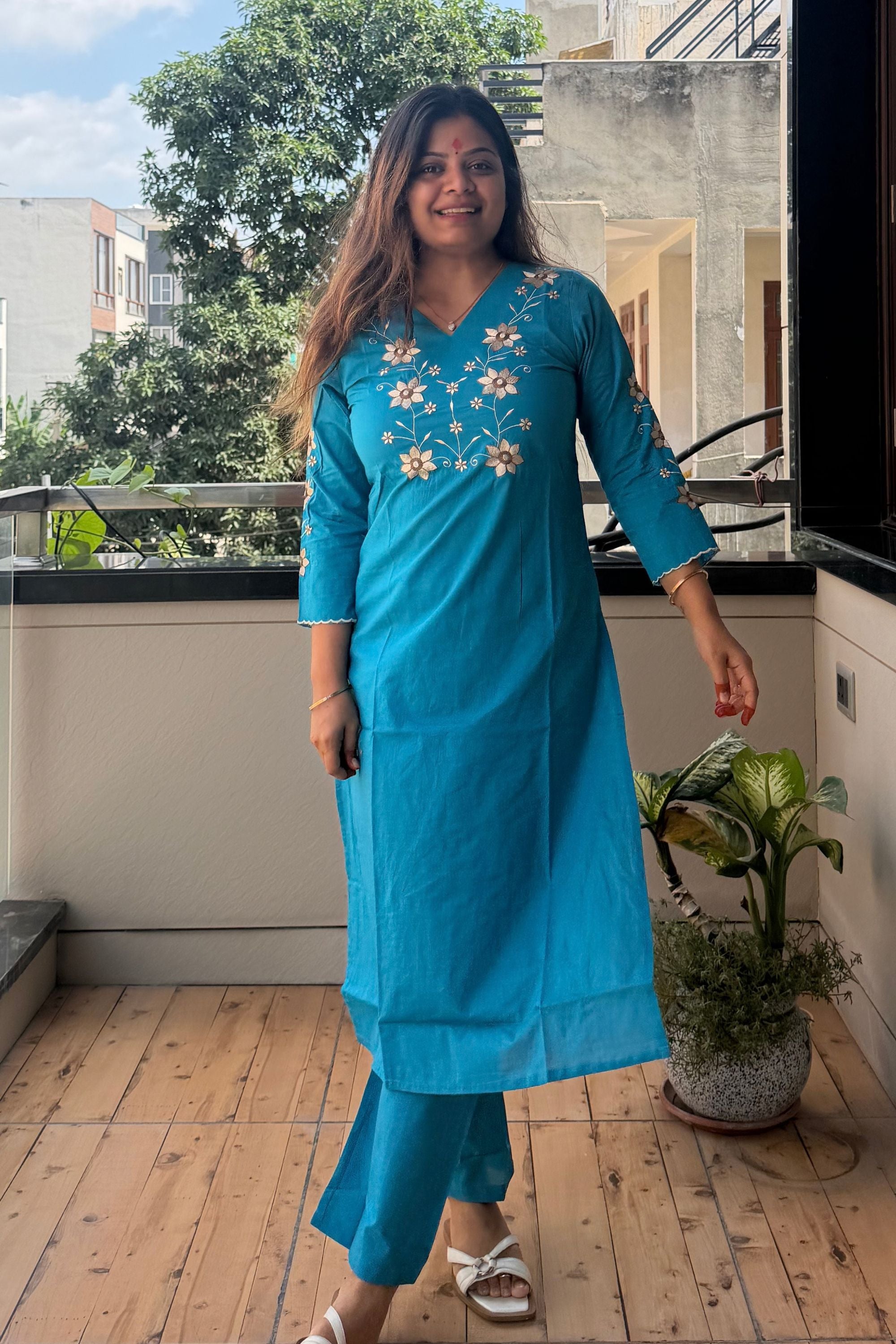 Kurti Pant Set