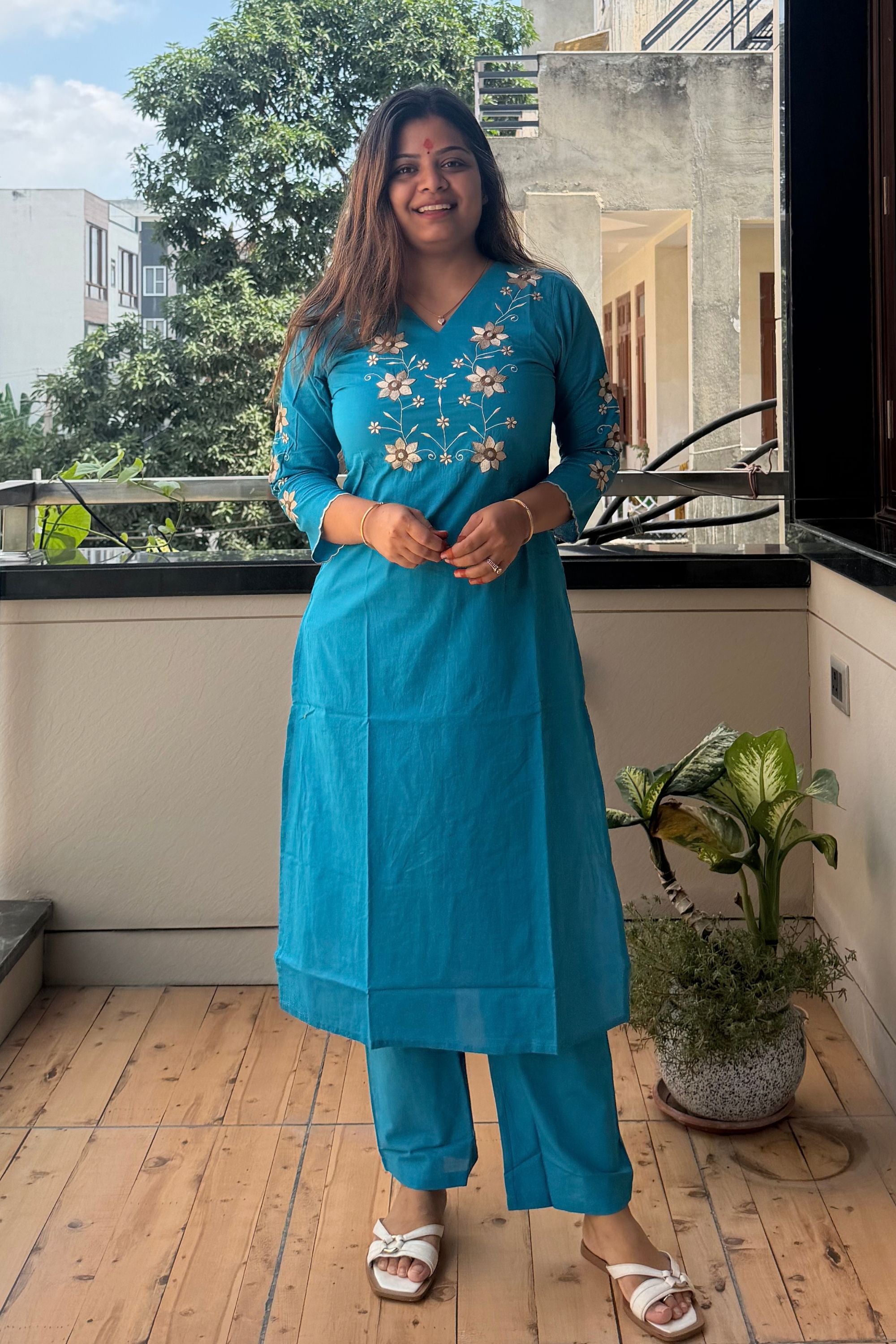 Kurti Pant Set