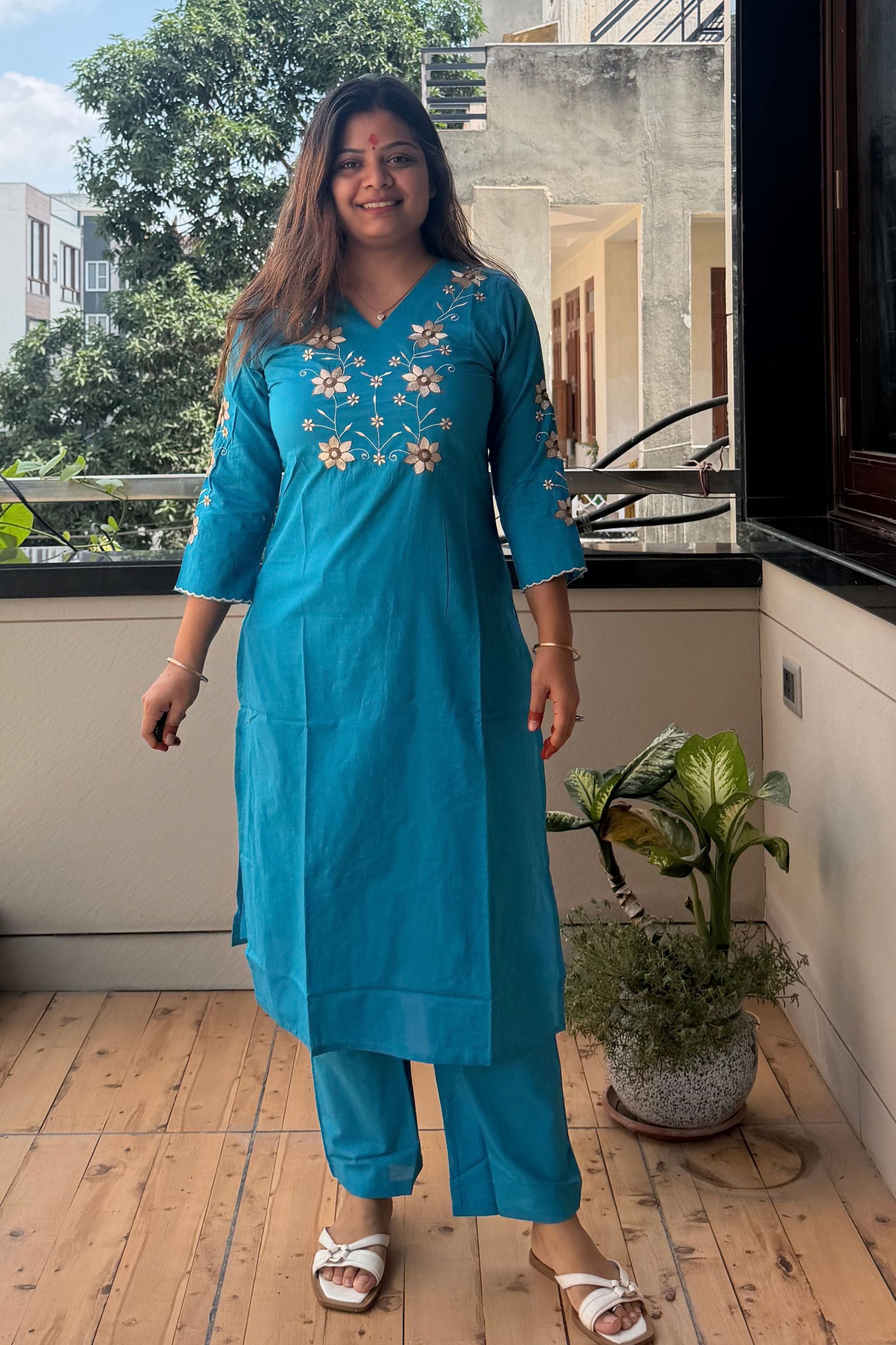 Kurti Pant Set