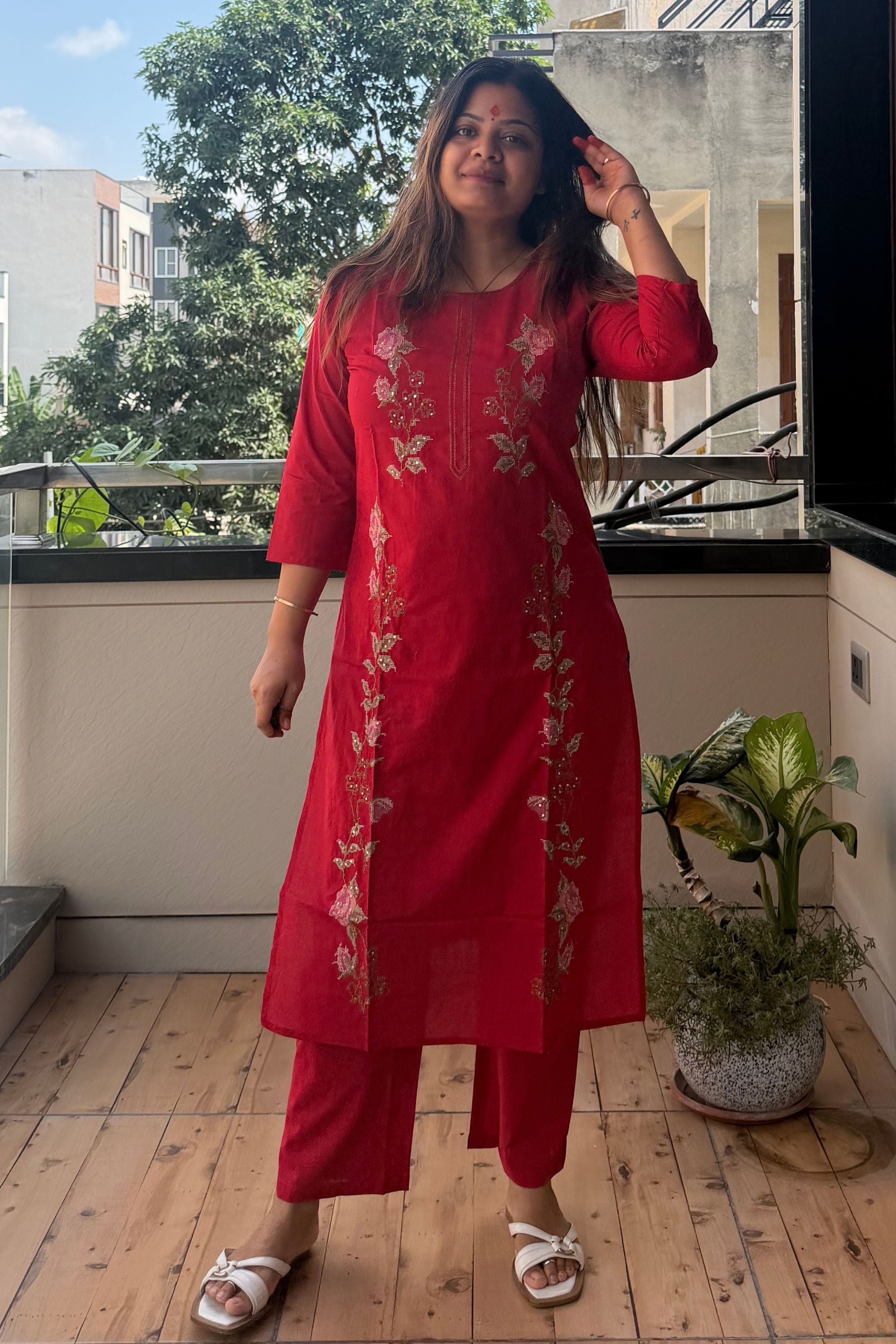 Kurti Pant Set