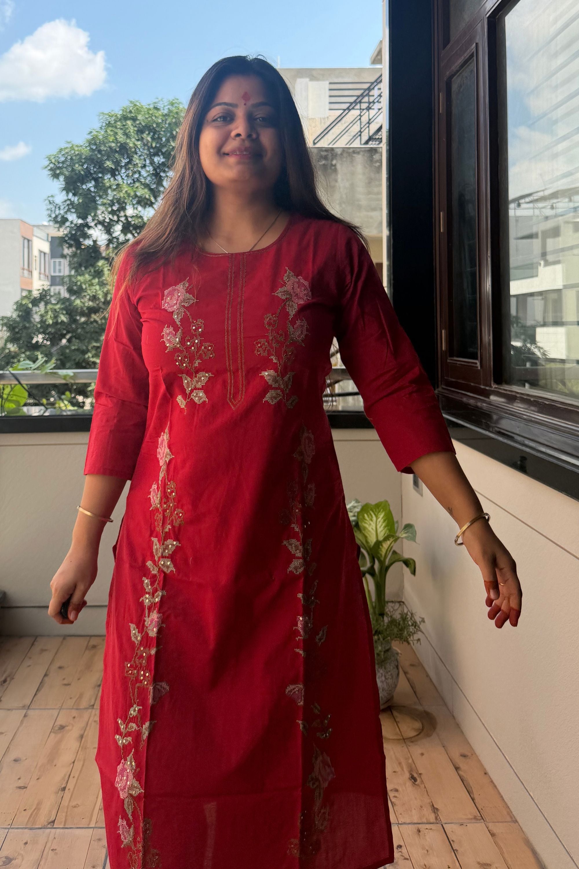 Kurti Pant Set