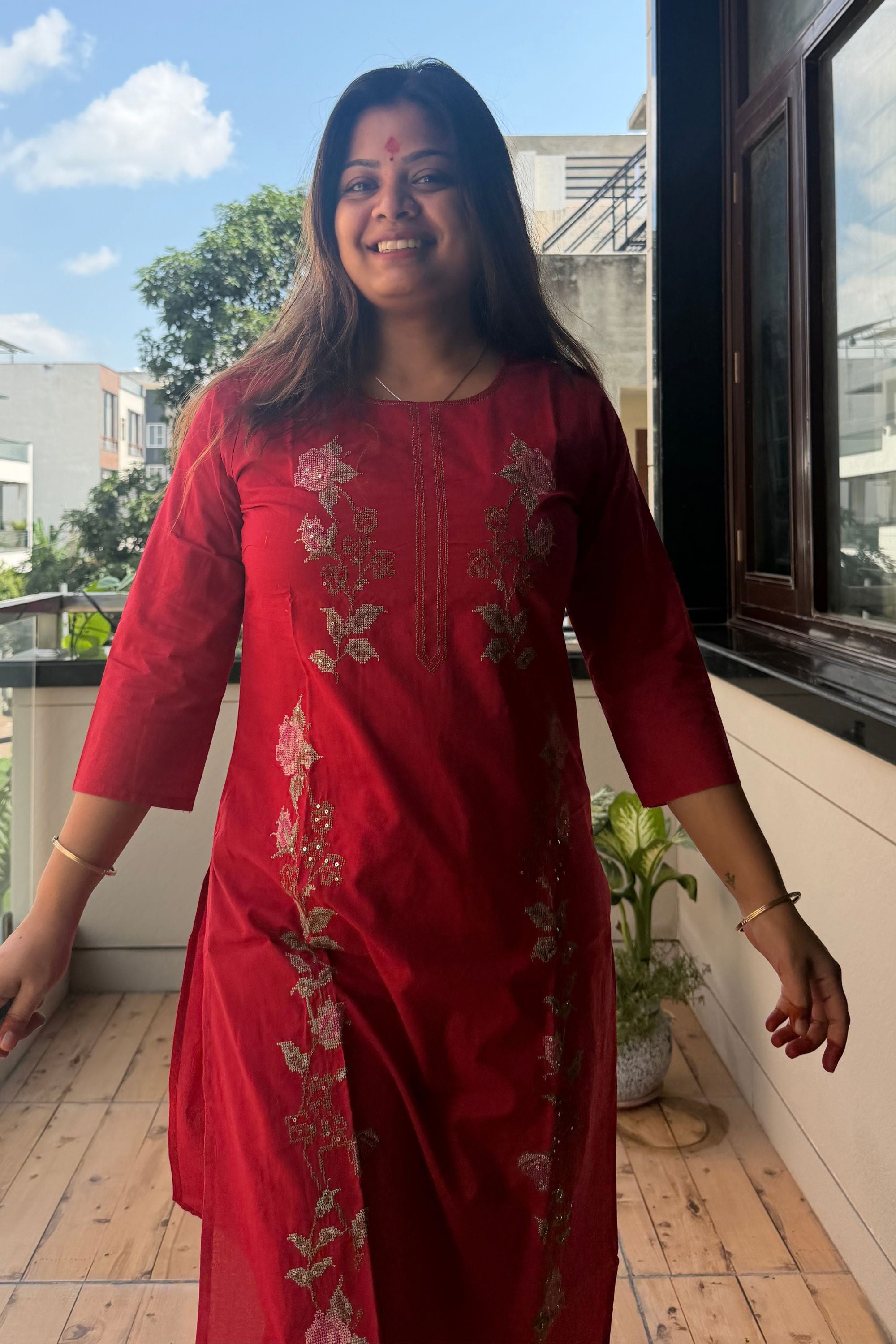 Kurti Pant Set