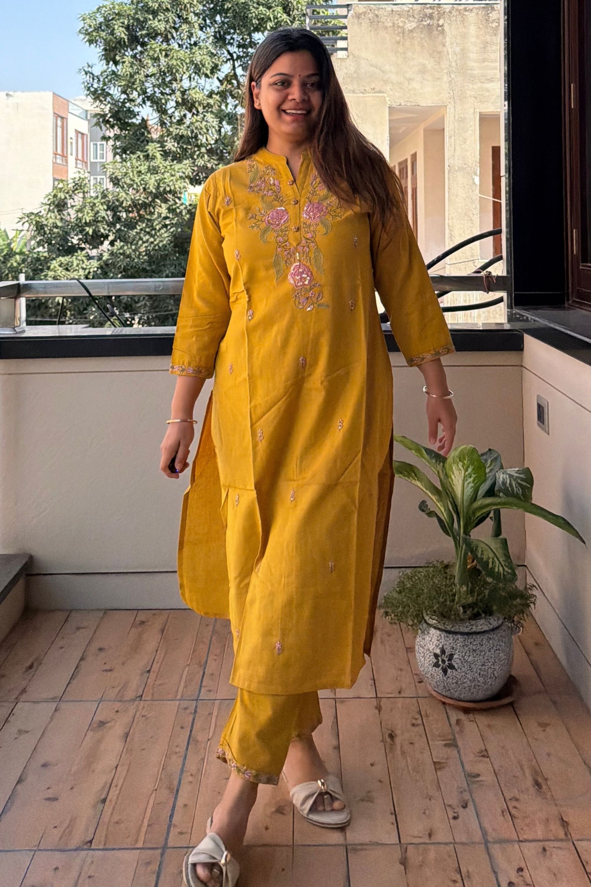 Kurti Pant Set