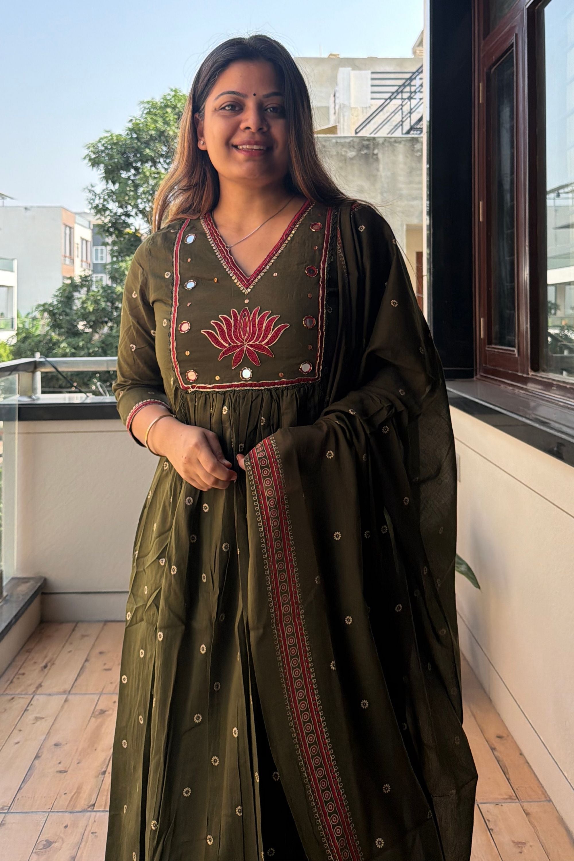 Dupatta Pant Set