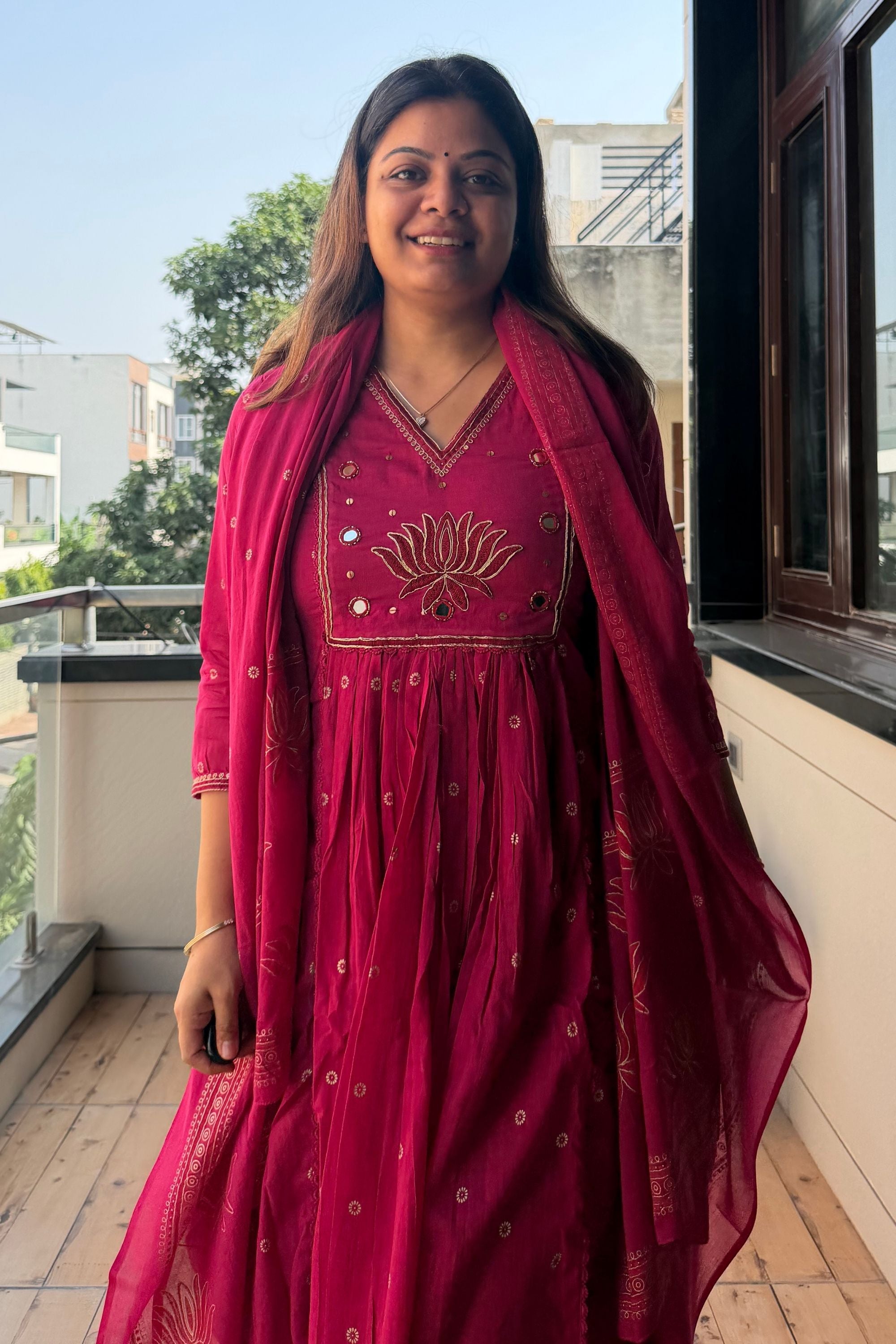 Dupatta Pant Set