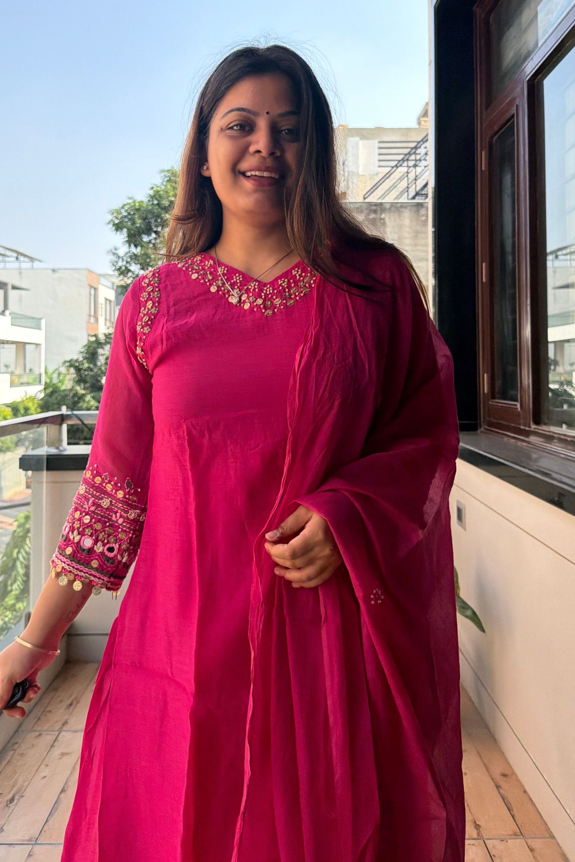 Dupatta Pant Set