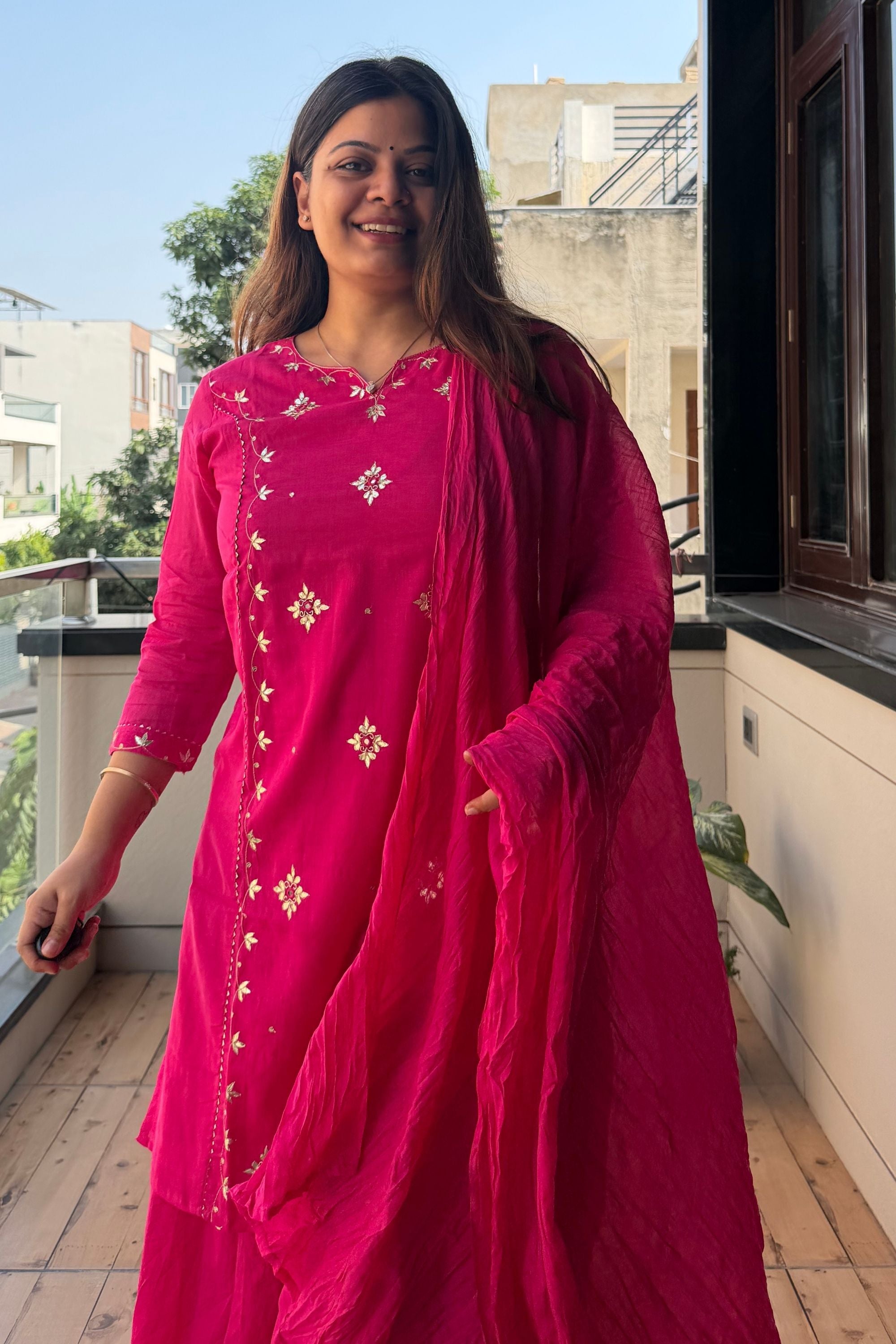 Dupatta Pant Set