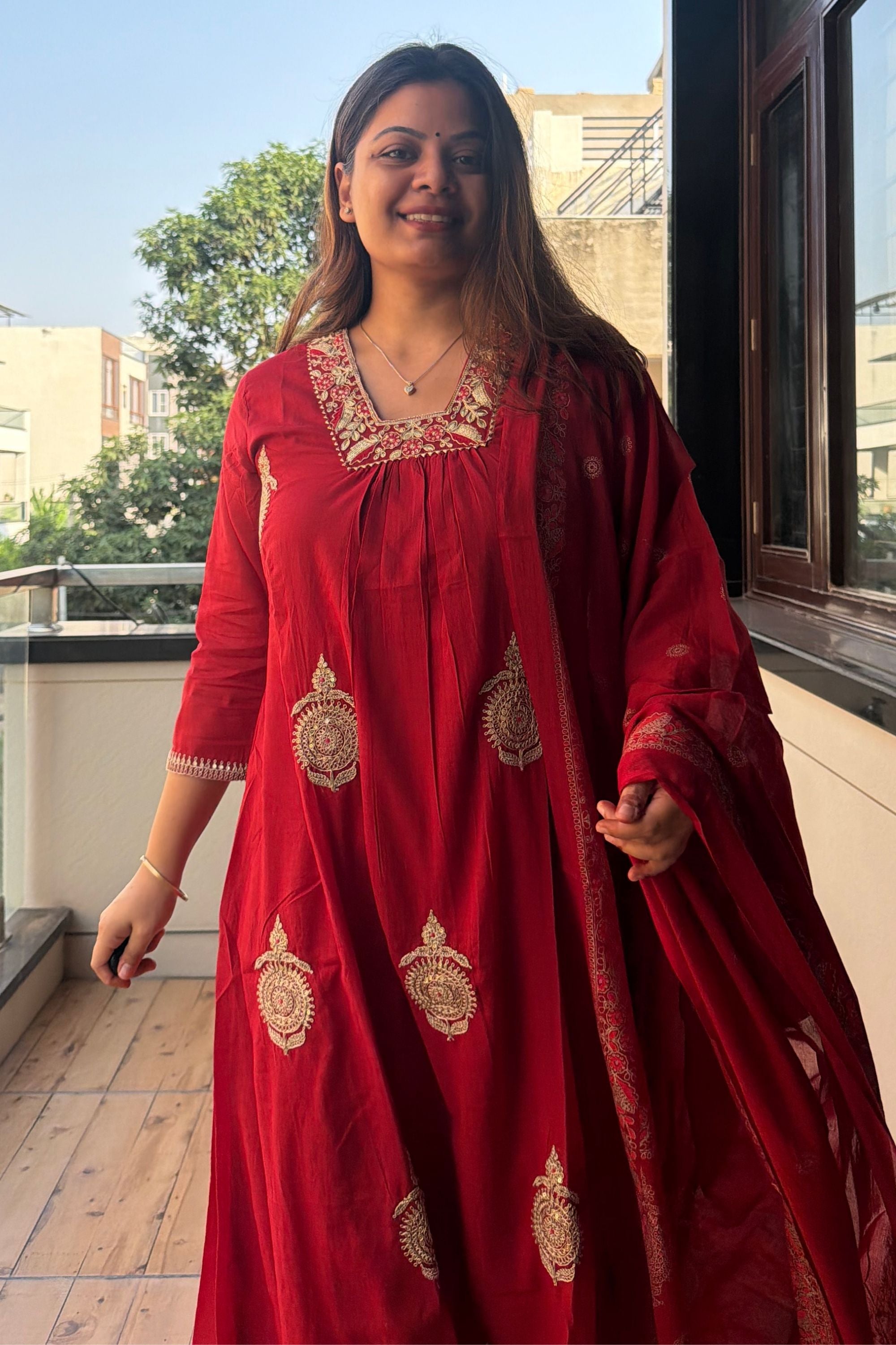 Dupatta Pant Set