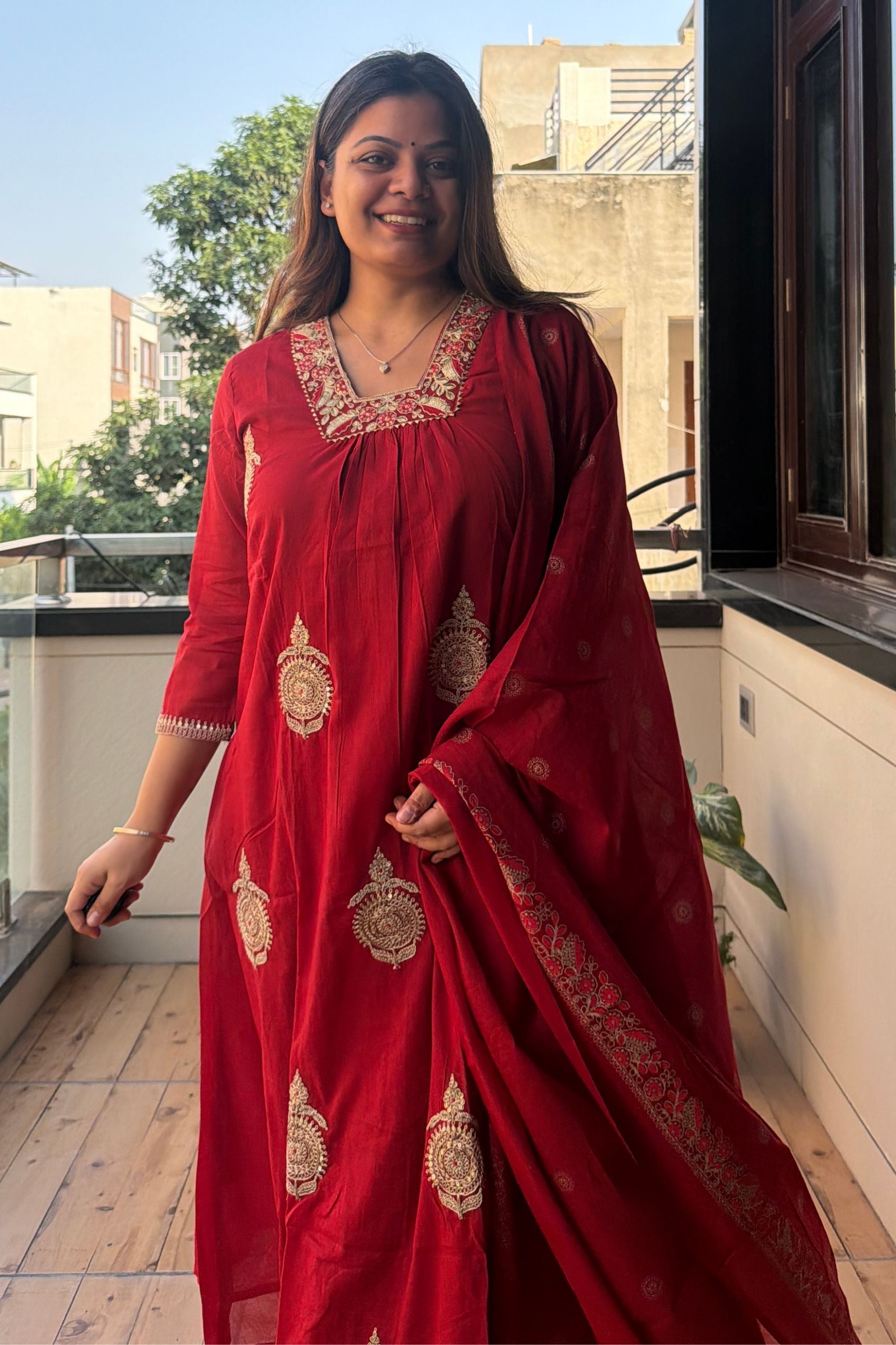 Dupatta Pant Set