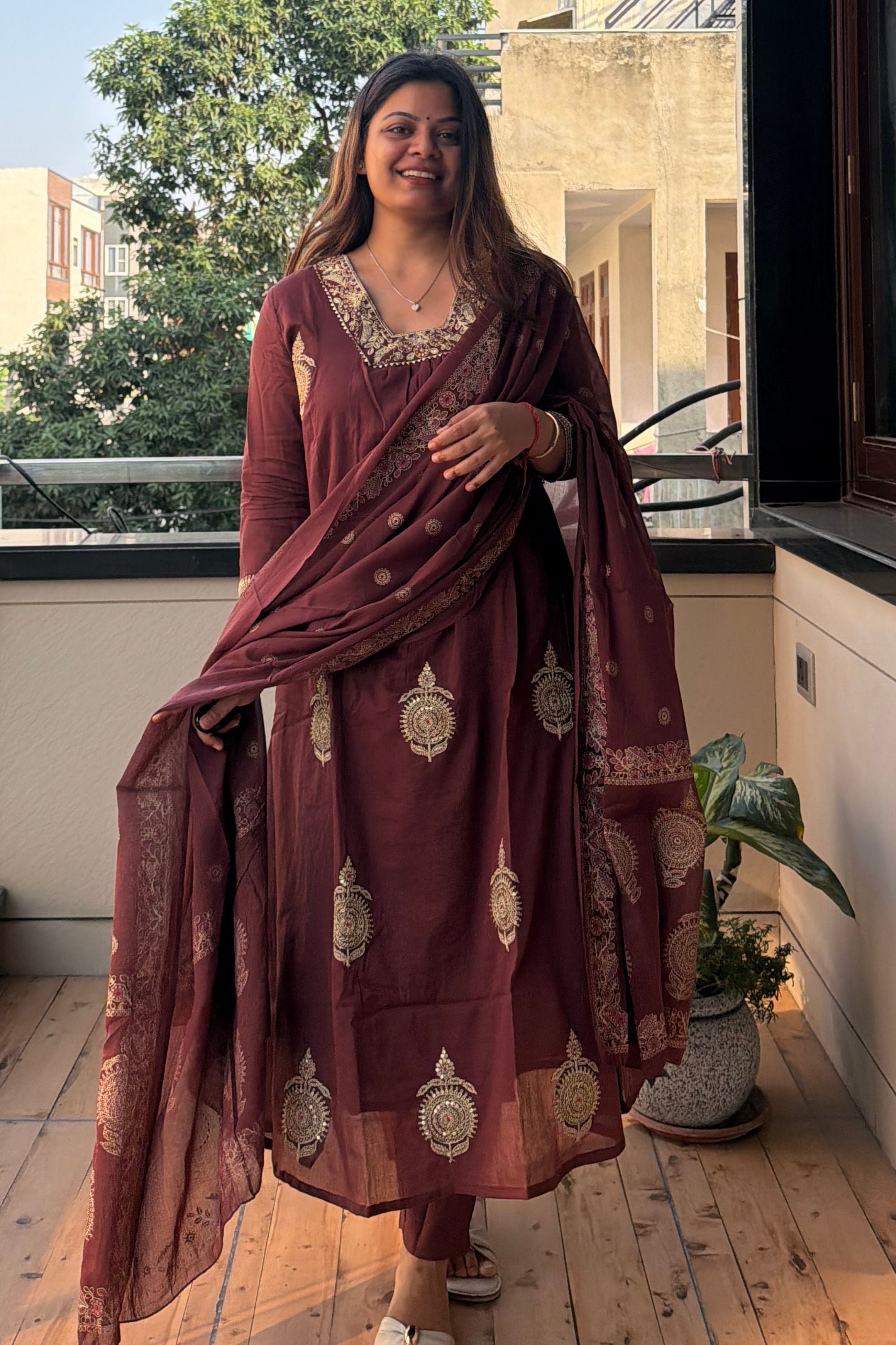Dupatta Pant Set