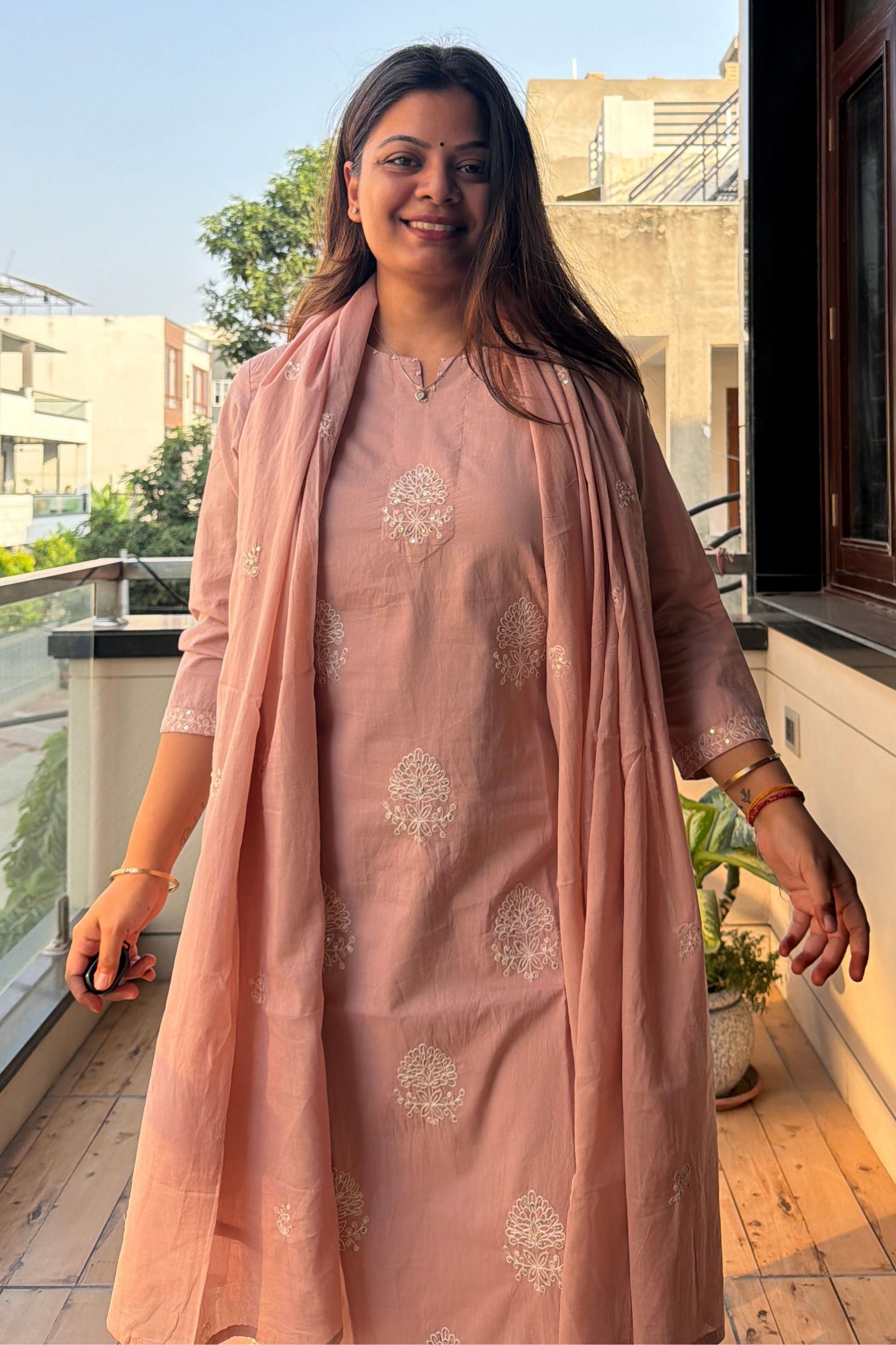 Dupatta Pant Set
