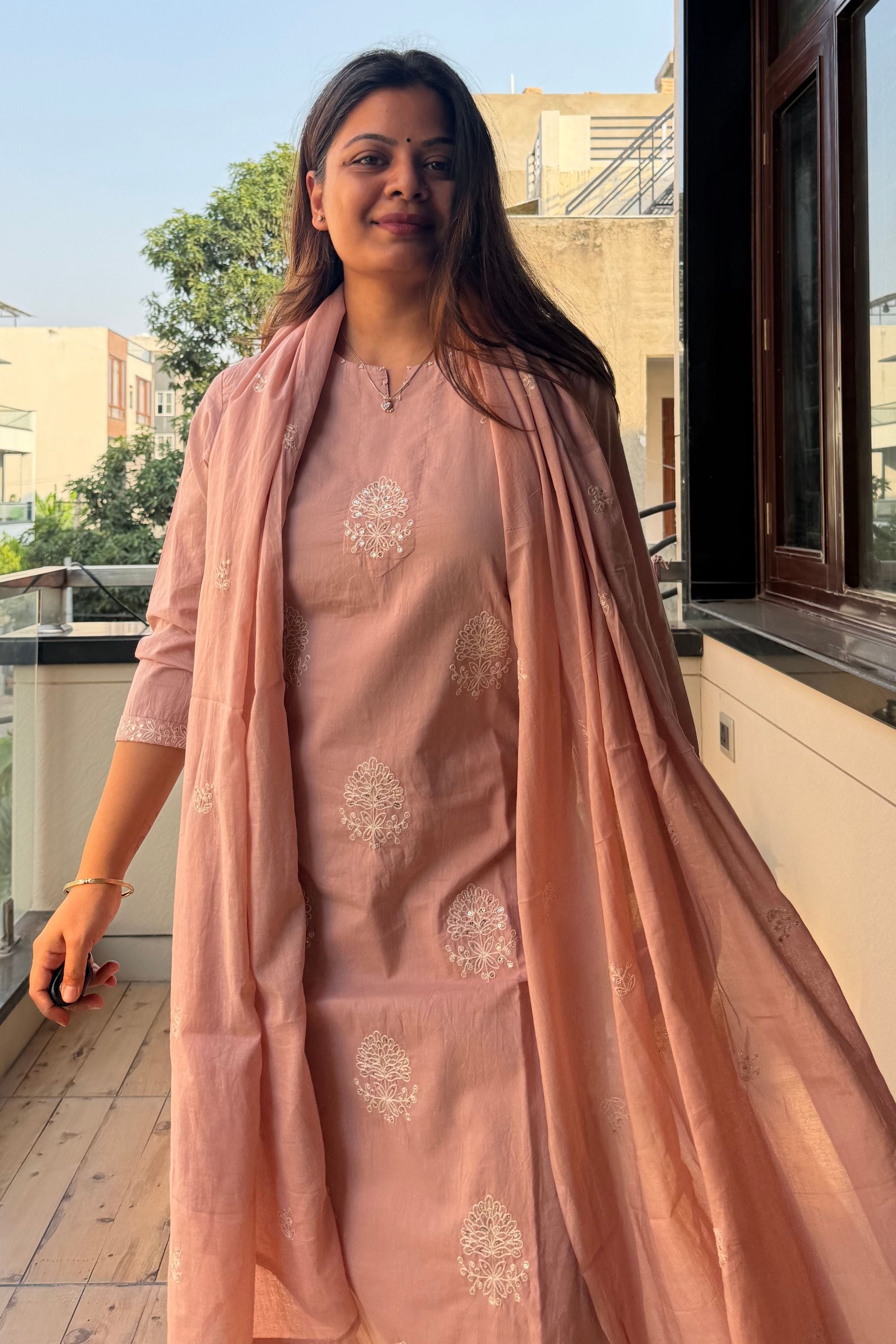Dupatta Pant Set