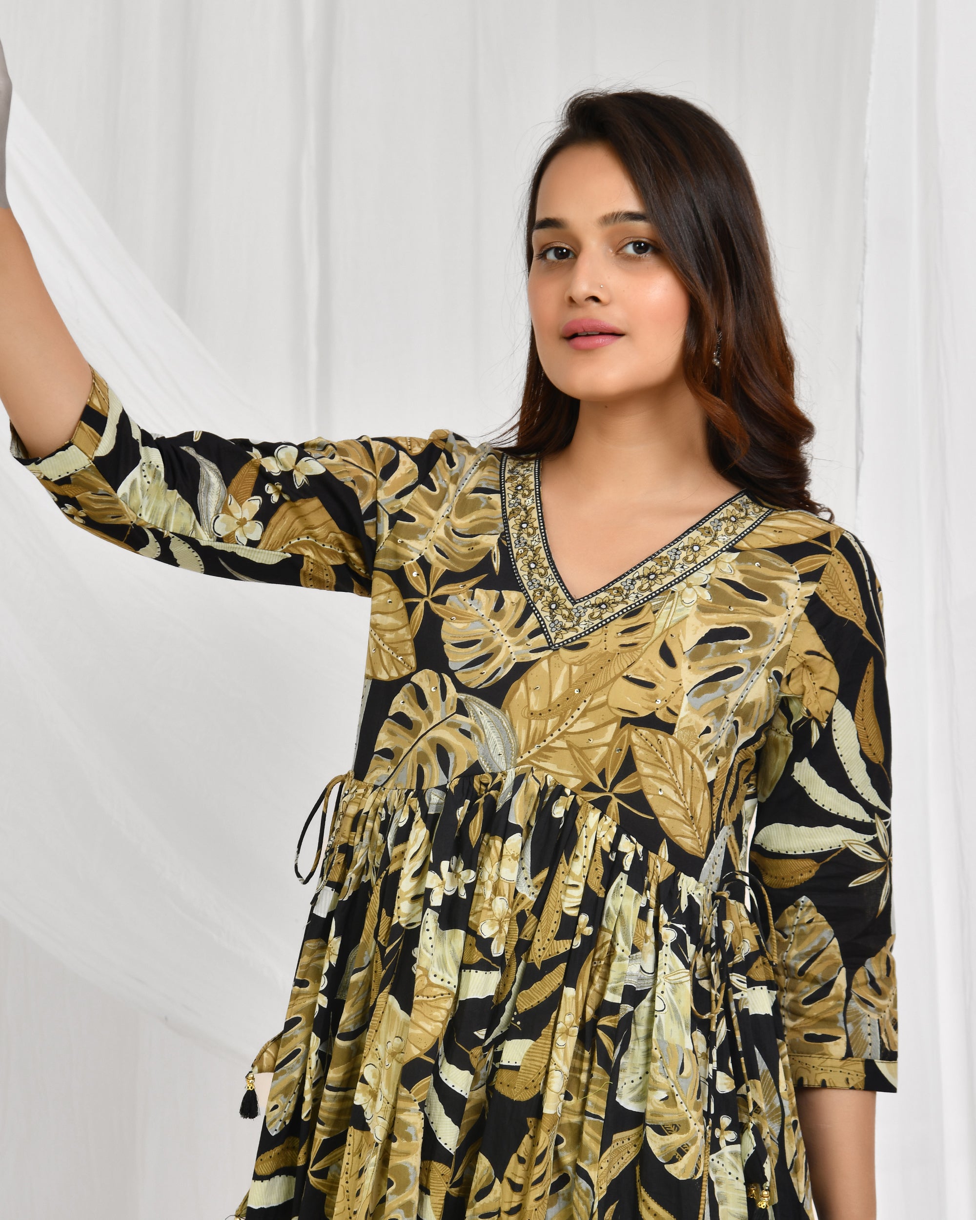 Anarkali Dupatta Set