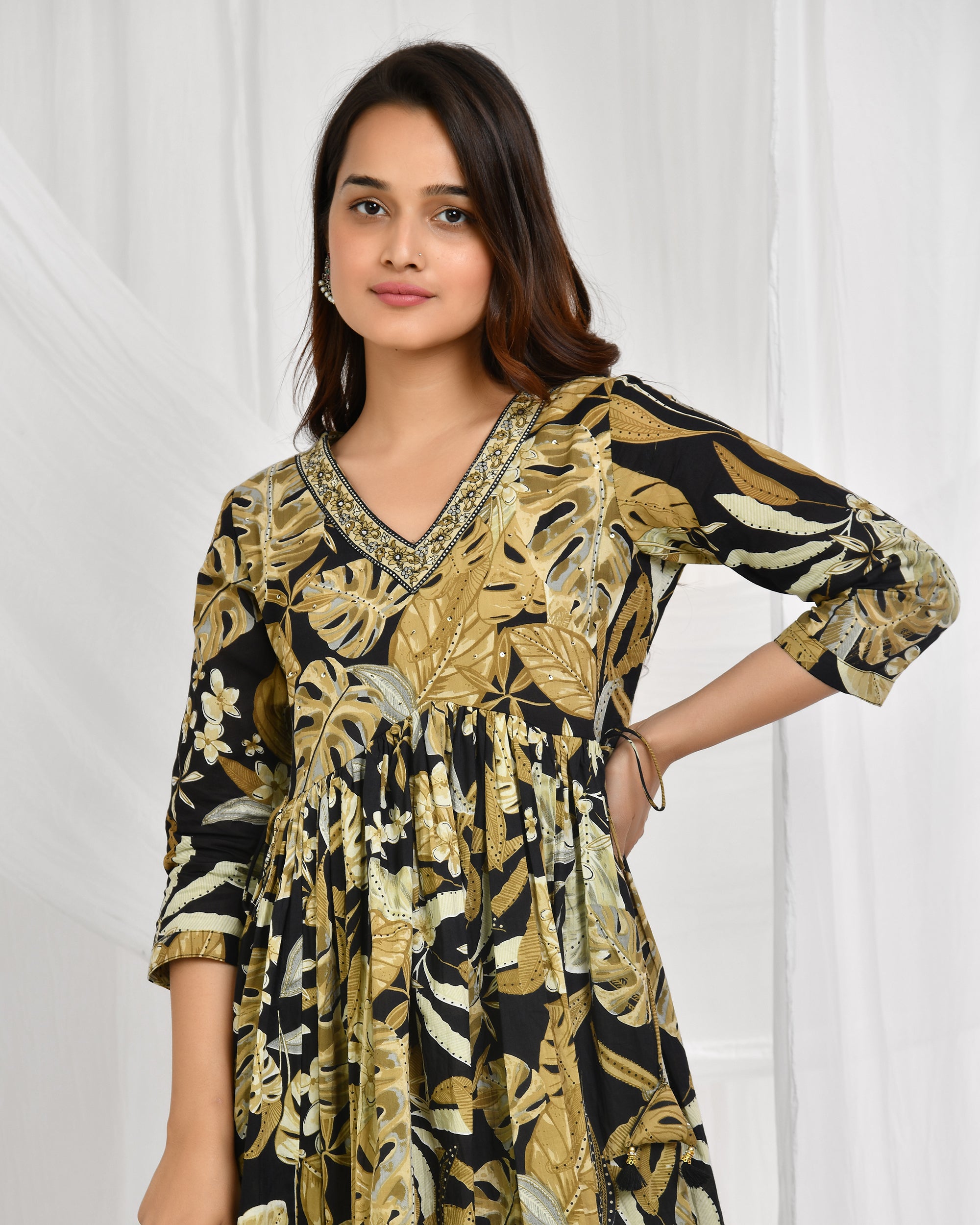 Anarkali Dupatta Set