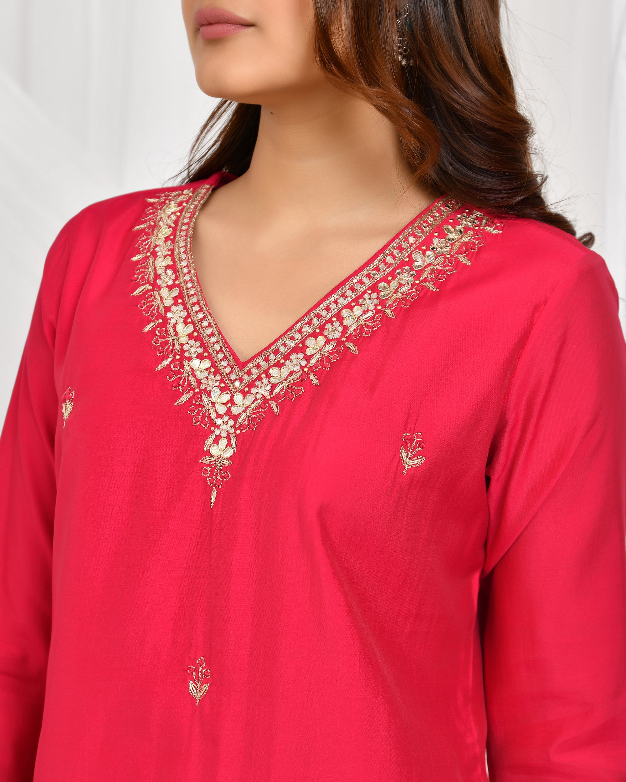 Rani Dupatta Pant Set