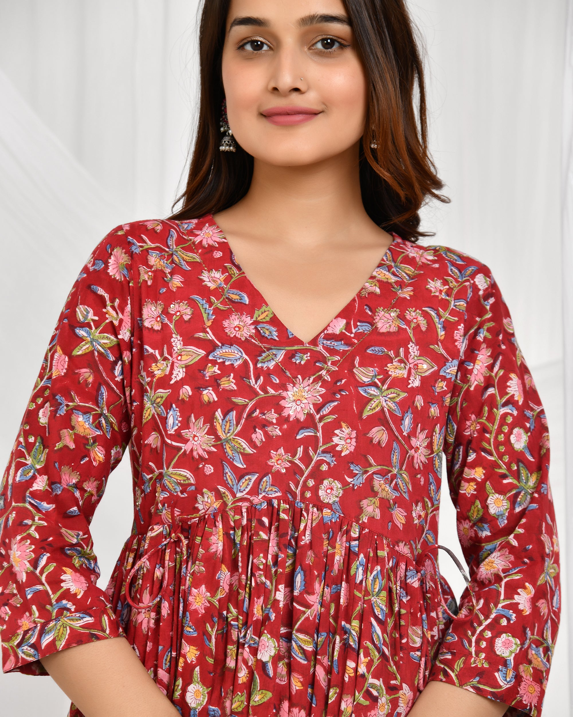 Anarkali Dupatta Set