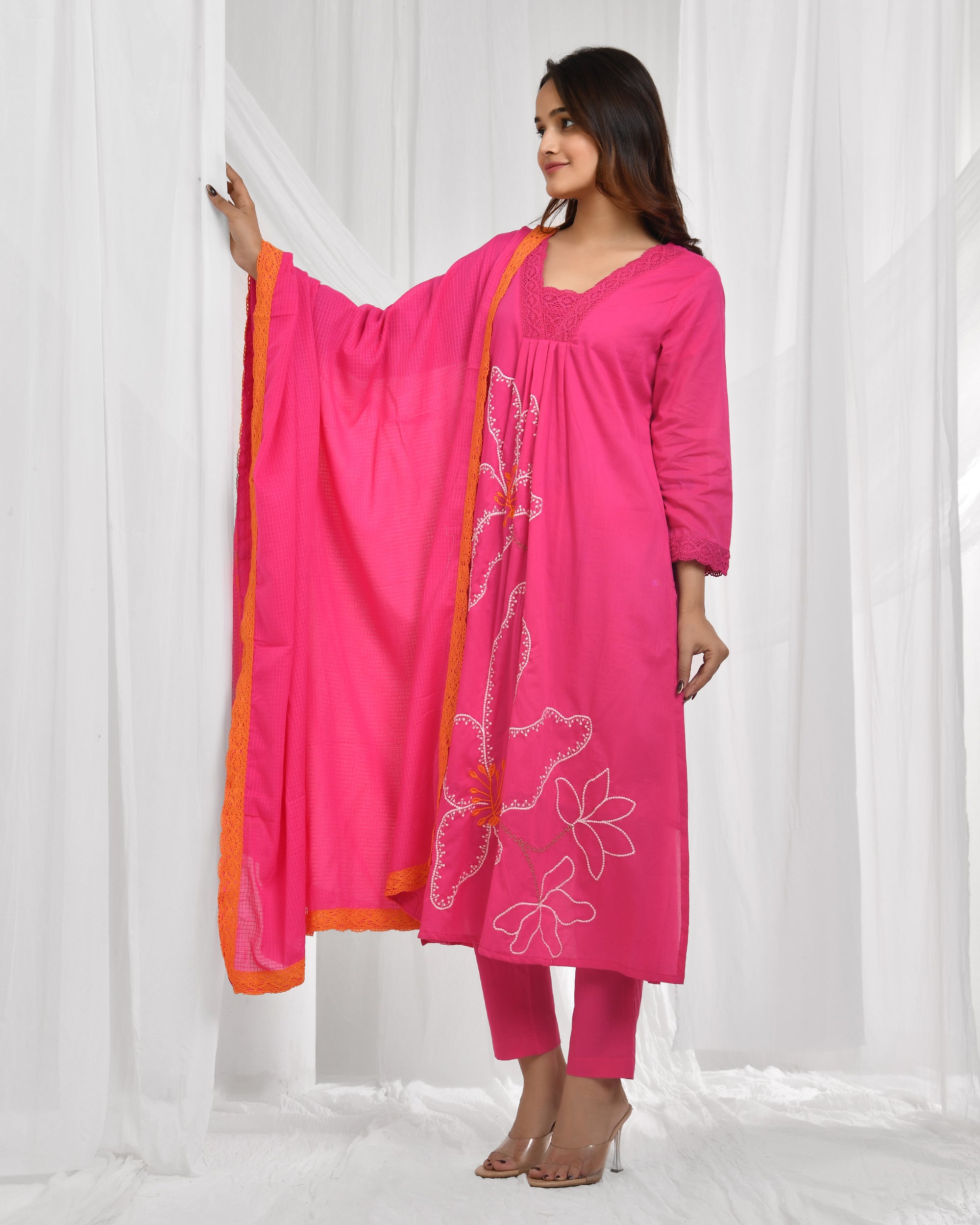 Dupatta Pant Set