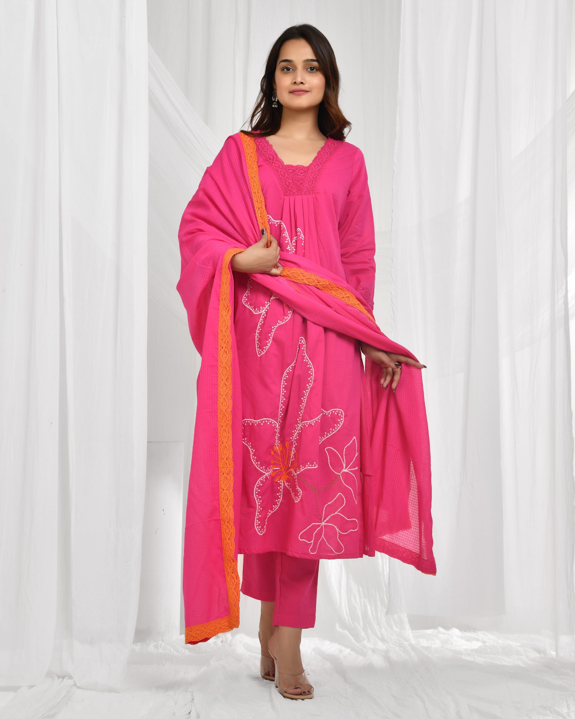 Dupatta Pant Set
