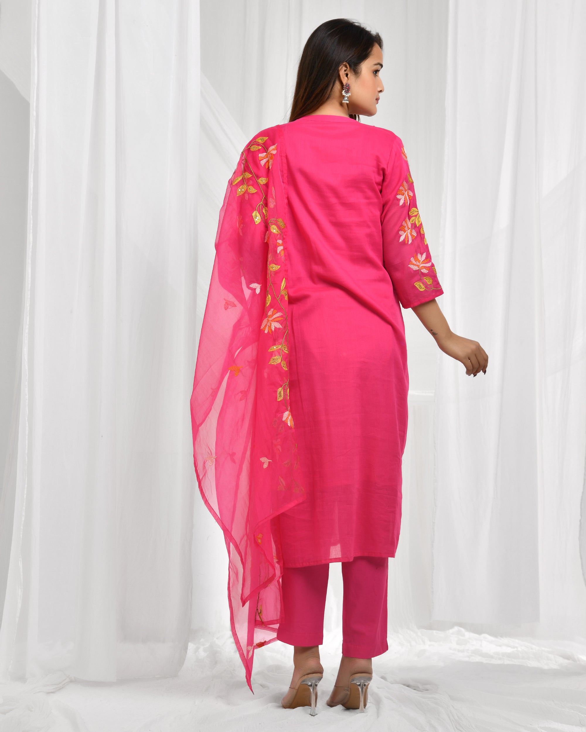 Dupatta Pant Set
